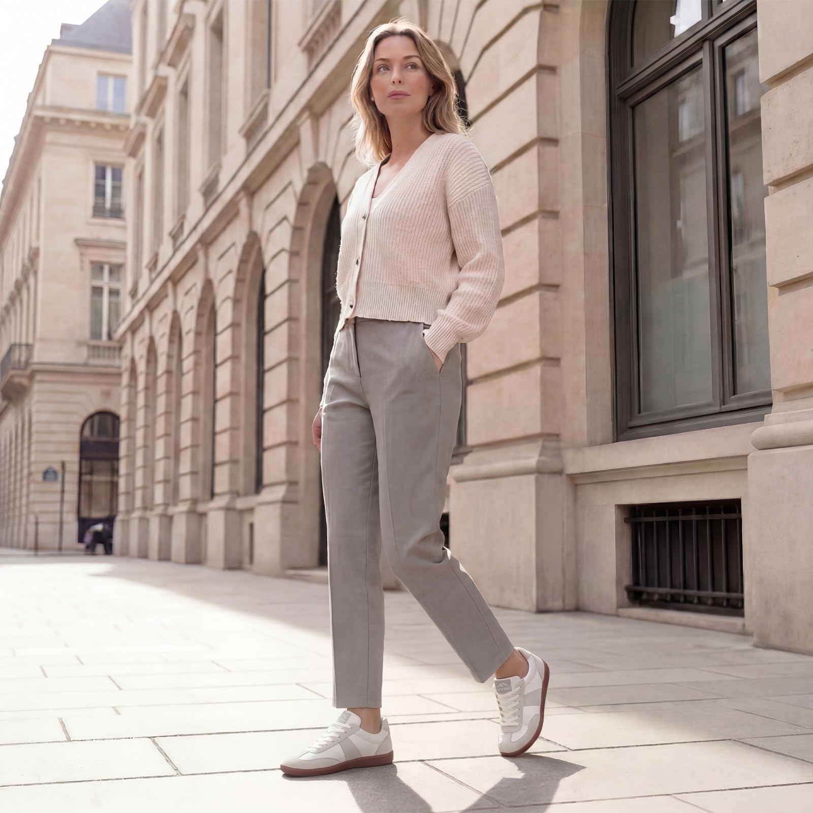 Sosenfer Zapatos descalzos anchos para mujer y hombre | puntera ancha zapatos casuales ligeros | Zapatos minimalistas antideslizantes para caminar | Zapatilla de suela cero unisex