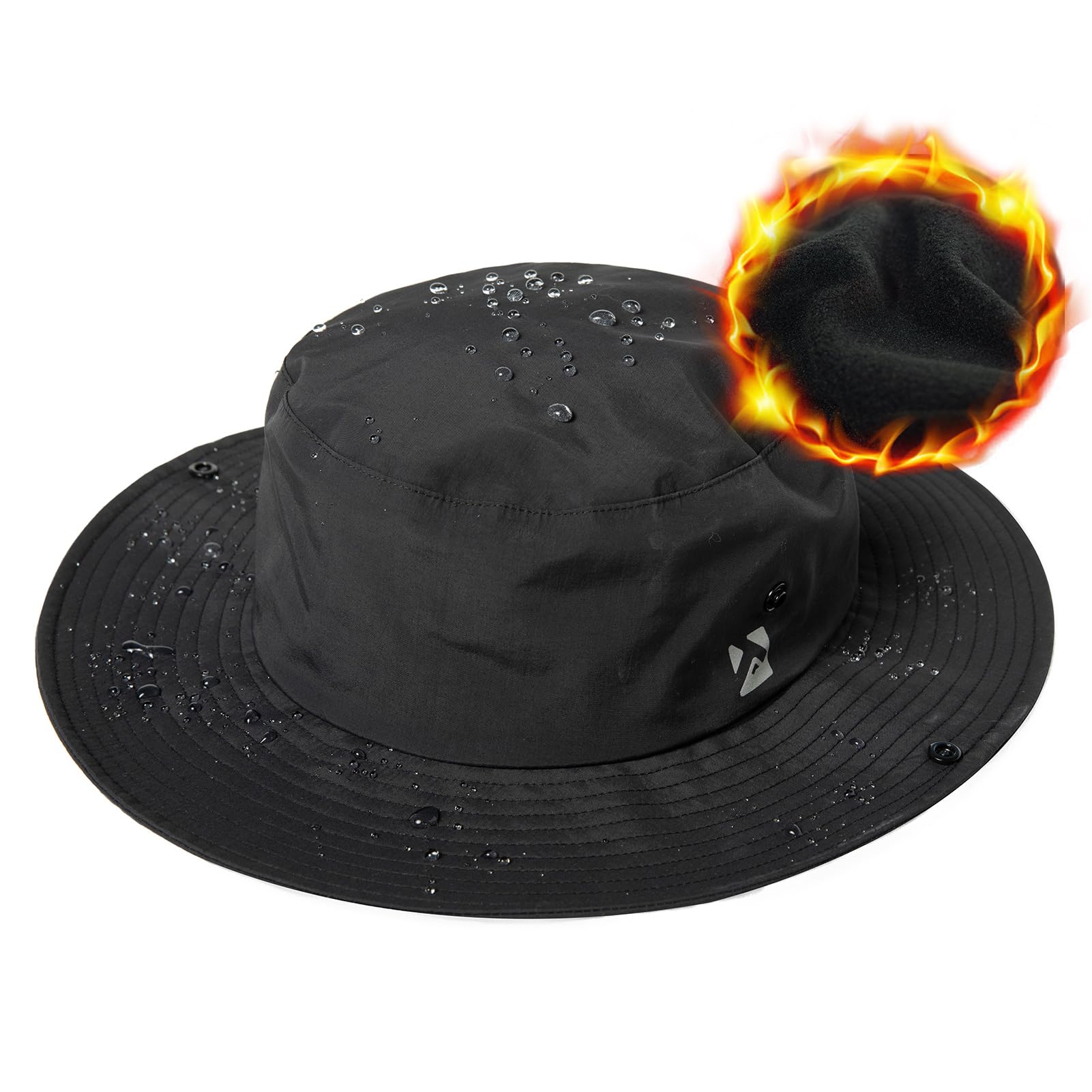 TOP-EX Cappello da sole impermeabile UPF 50, unisex, a tesa larga, per attività all'aperto, escursionismo, pesca, passeggiate, caldo e antivento, 57-65 cm
