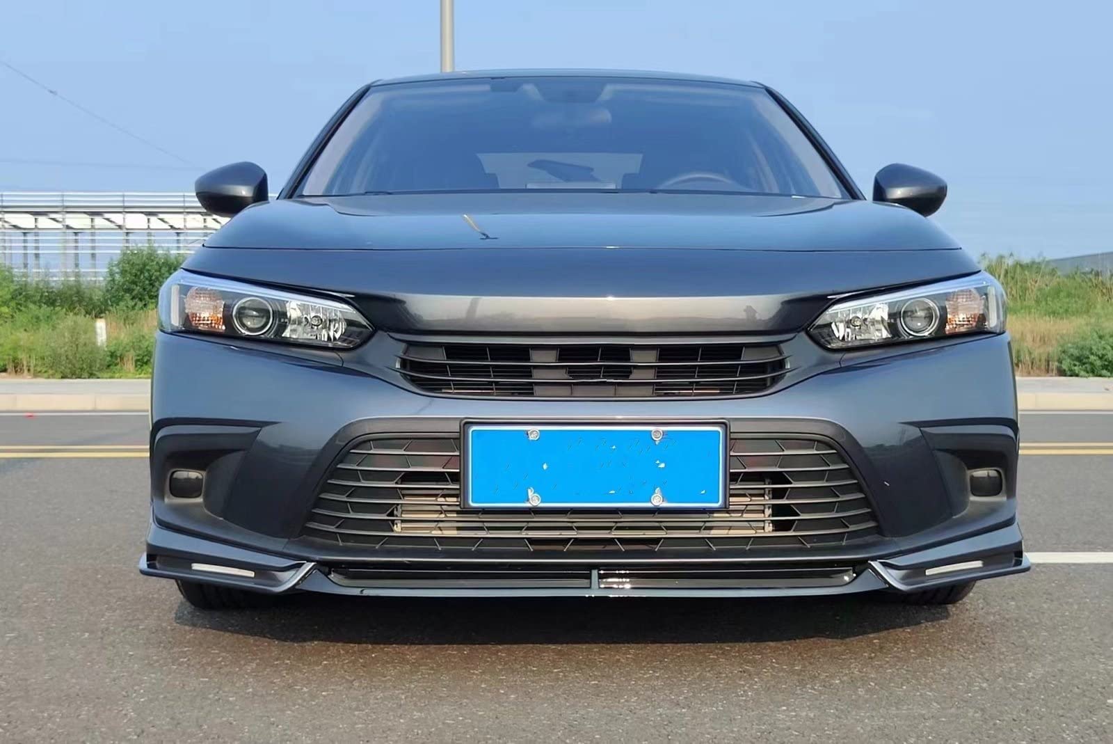 Amazon.co.jp: フロント リップスポイラー 軽自動車下側カナード