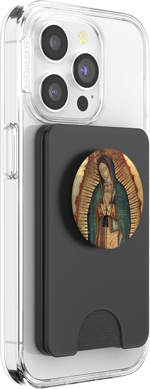 Our Lady of Guadalupe Marian Gift Vintage Mary Catholic PopSockets PopWallet for MagSafe