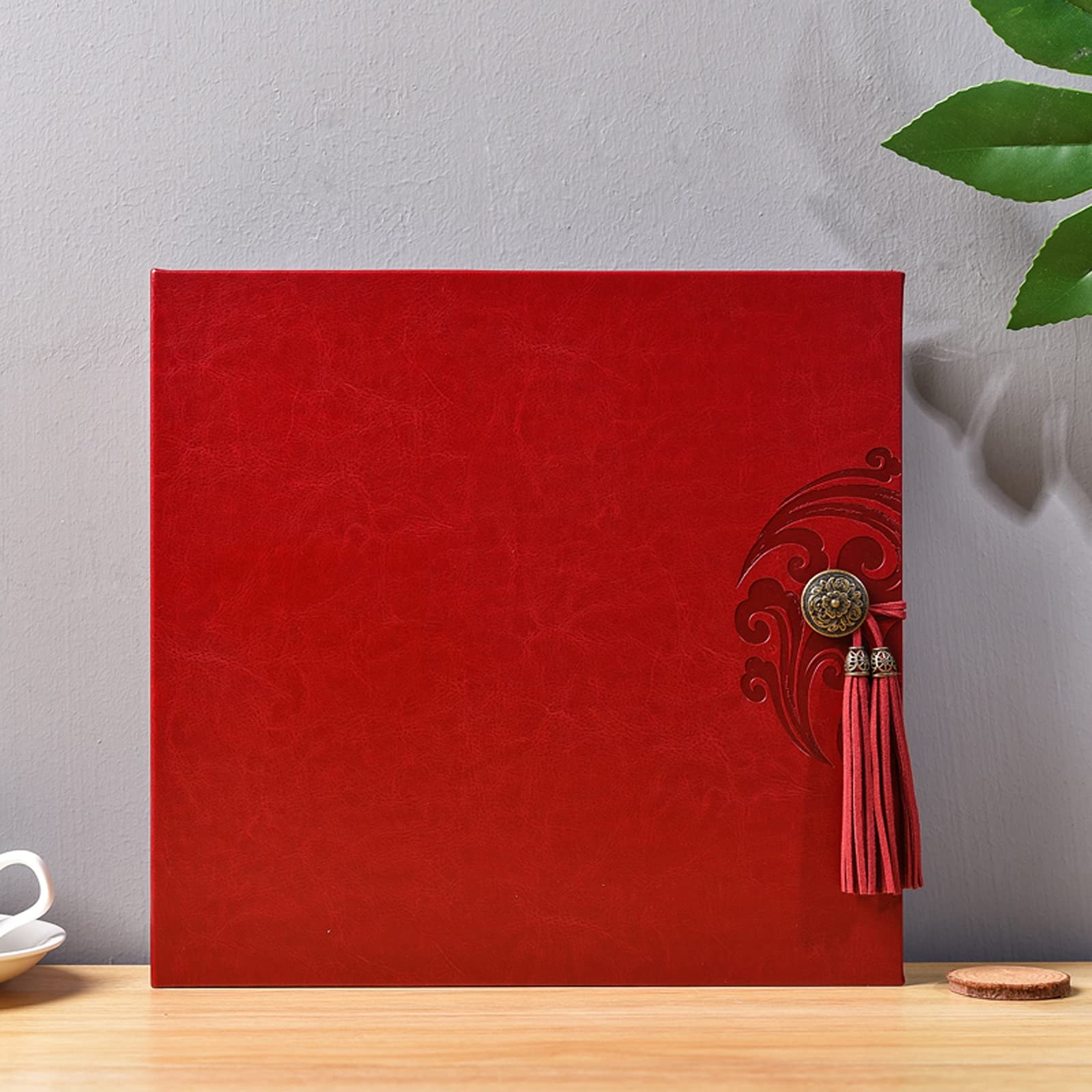 Album zdjęć Album fotograficzny pokryty DIY album książki typu pasta Ręcznie Kreatywny album Photo Memory Book Tassel Design Prosta atmosfera Album ze zdjęciami