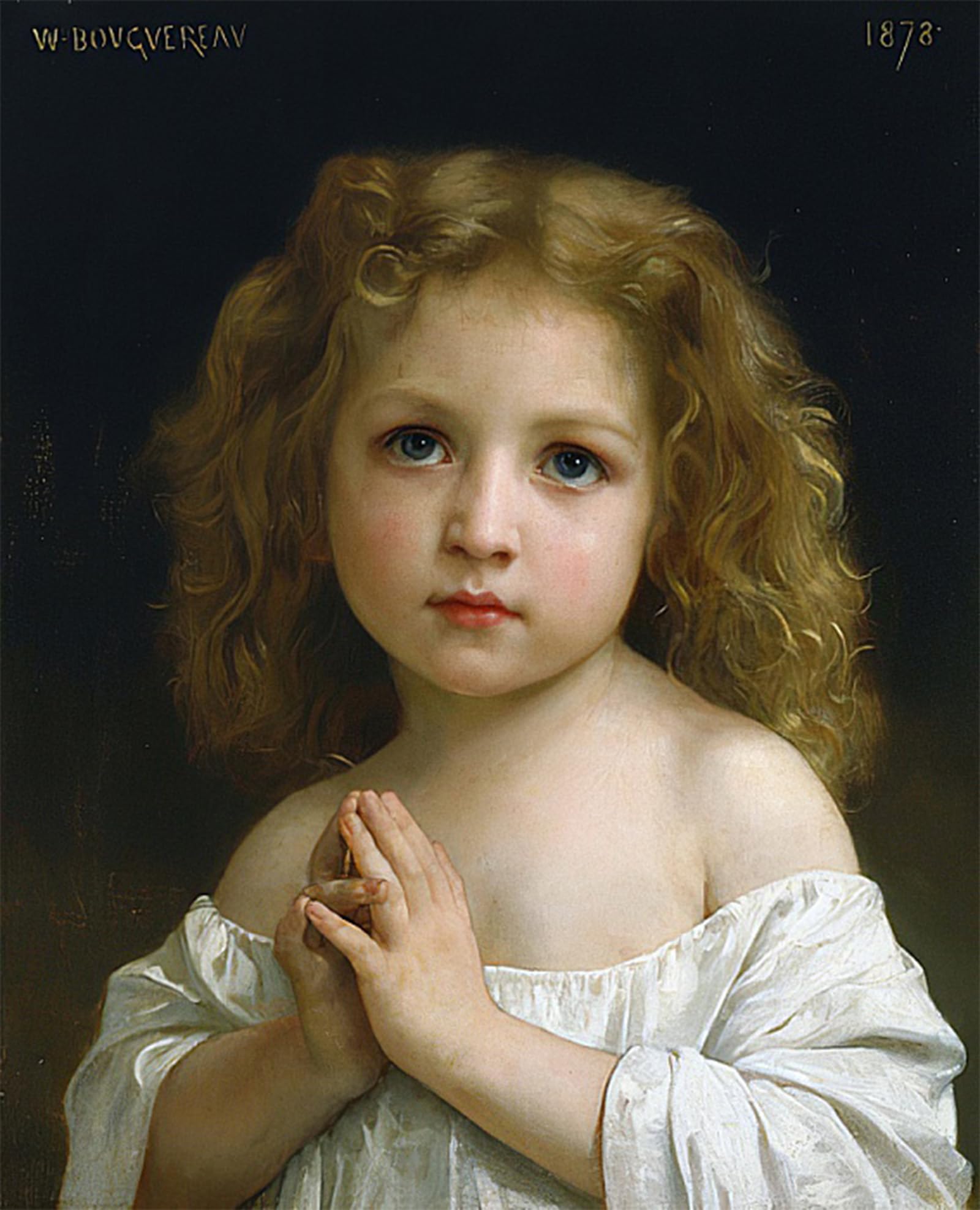 Cuadro pintura al óleo de Bouguereau 60x90cm para solucionar paredes vacías con arte 5