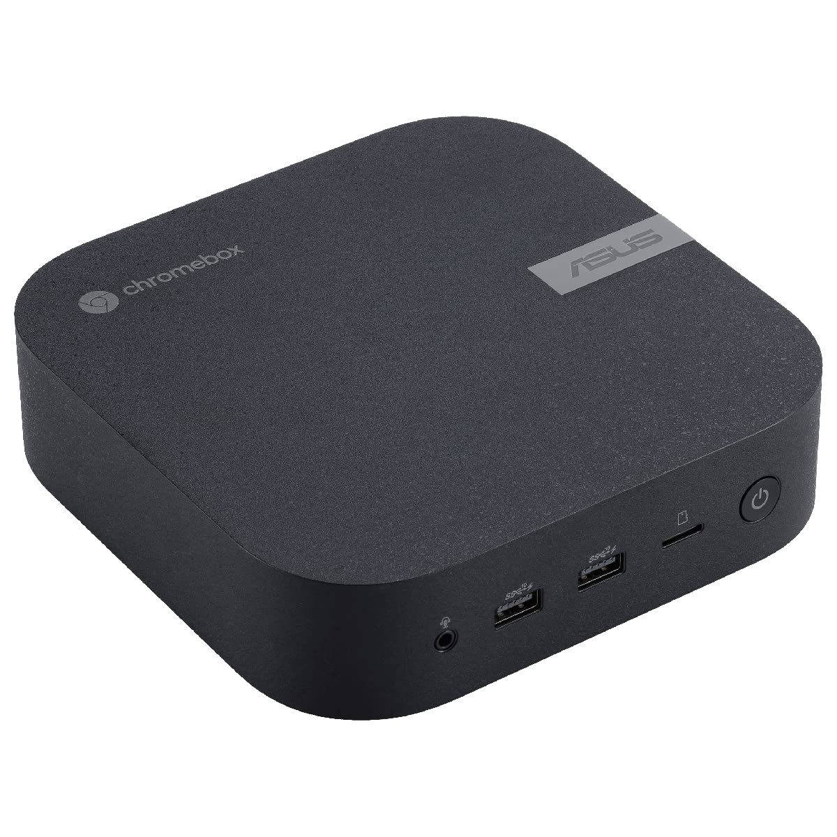 ASUS CHROMEBOX5-SC002UN Mini Desktop PC | Schwarz | Intel Celeron 7305, integrierte Intel UHD Grafik, 4GB DDR4 Speicher, 128GB M.2 NVMe PCIe 3.0 SSD, WIFI 6E, Chrome OS