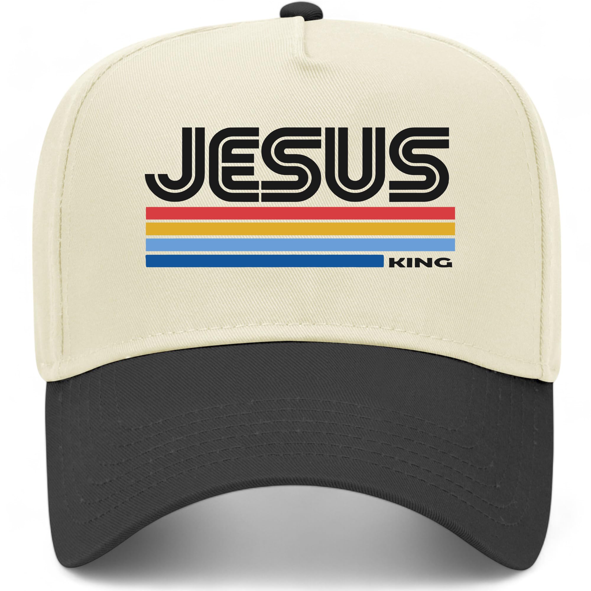 Jesus is King Vintage Trucker Hat | Premium Snapback Hat for Men & Women
