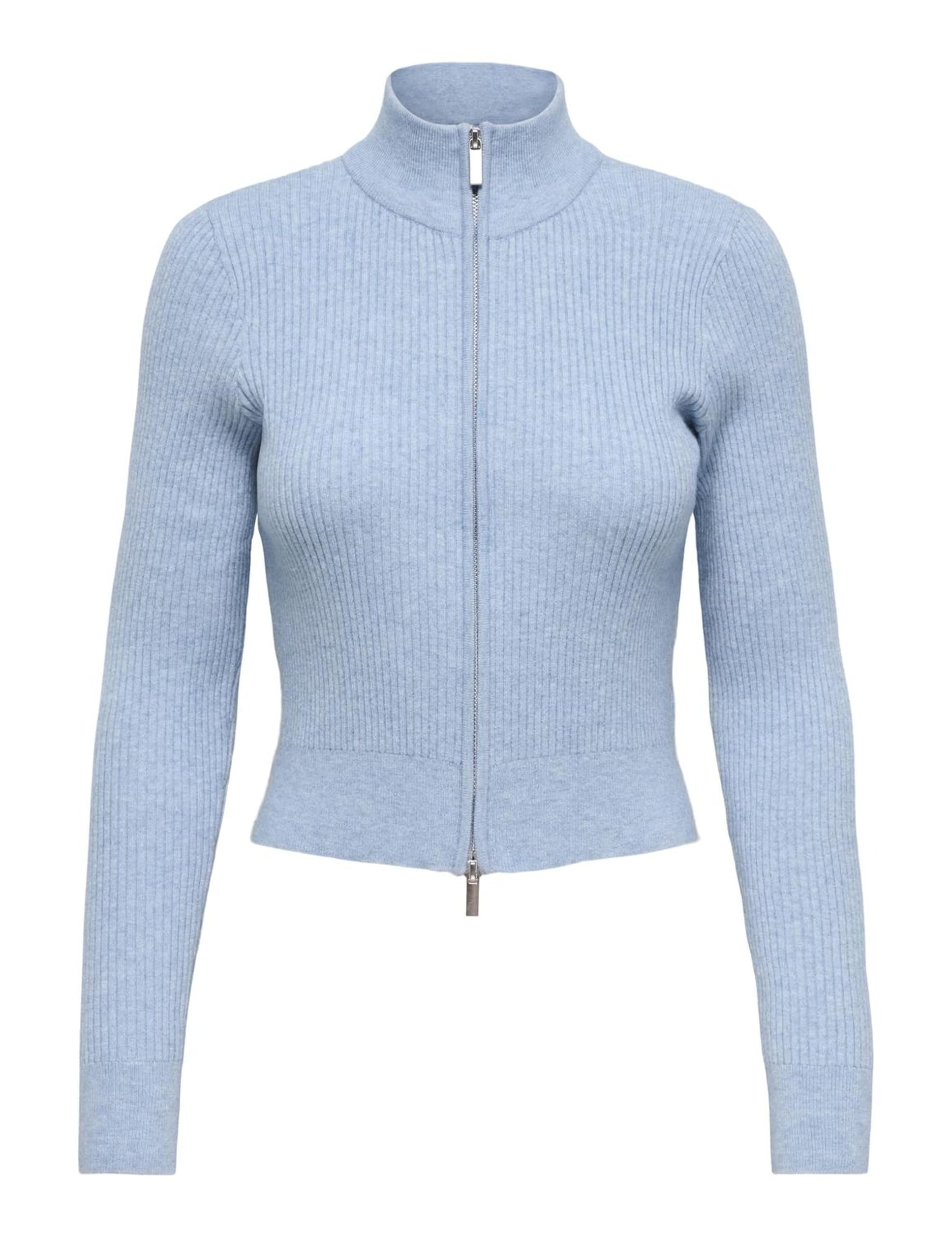 ONLY Damen Onlsenta Ls Zip Cardigan Cc KNT