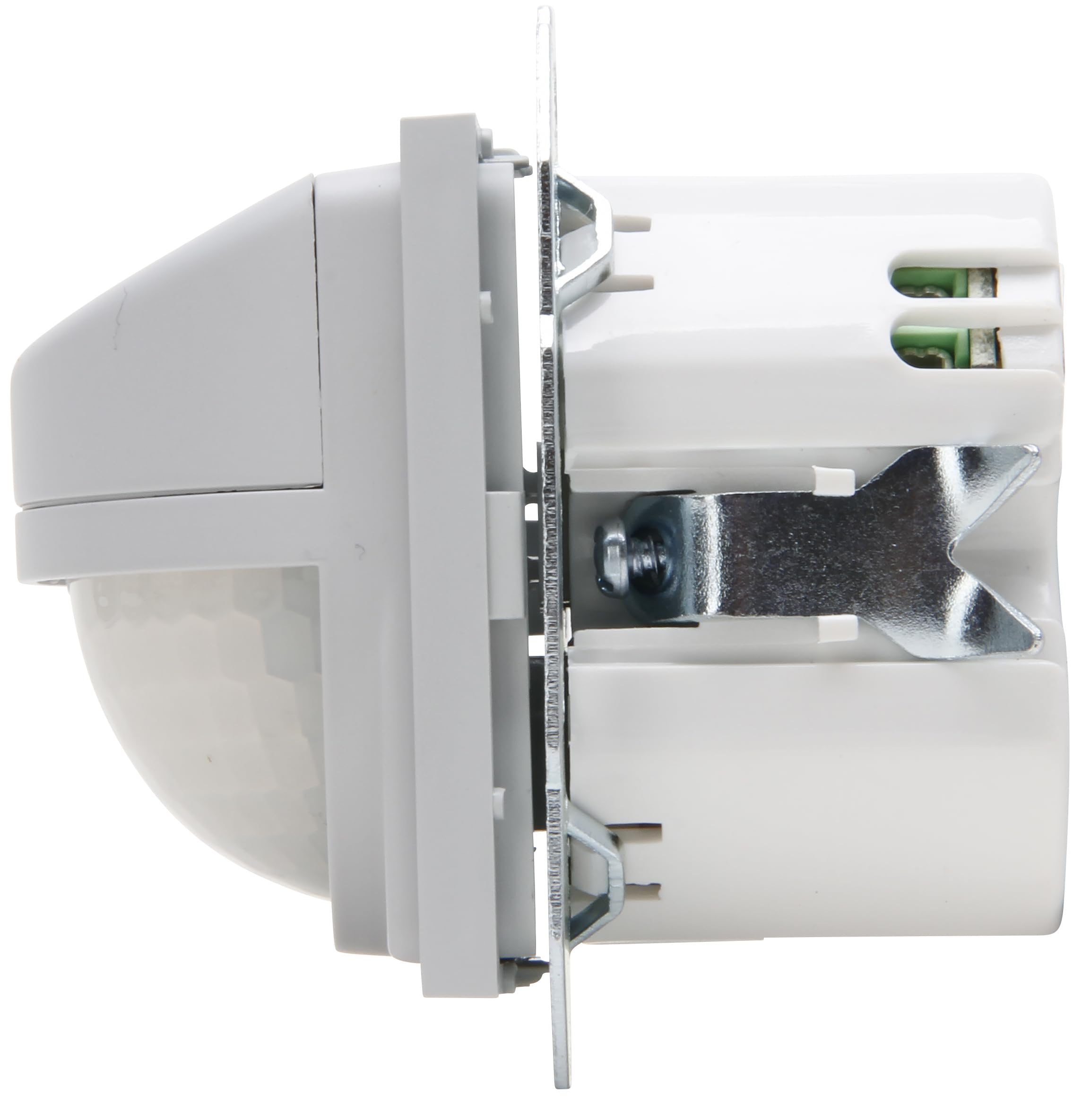 HK 07 - INFRAcontrolR 180°, Infrarot-Bewegungsmelder, 50x50 mm, Farbe: grau matt