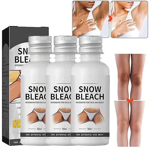 Crema oscura para muslos de las axilas, blanqueador de nieve, crema corporal, crema de blanqueamiento de nieve para blanqueamiento de axilas, crema