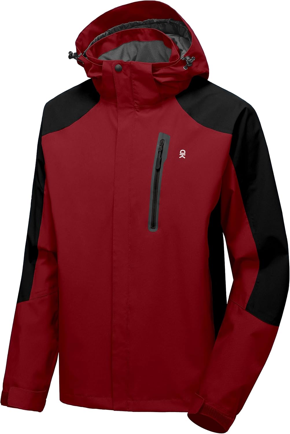 Little Donkey Andy Men's Waterproof Rain Jacket Outdoor Lightweight Hooded Raincoat for Hiking Golf Travel Fishing - Image 2