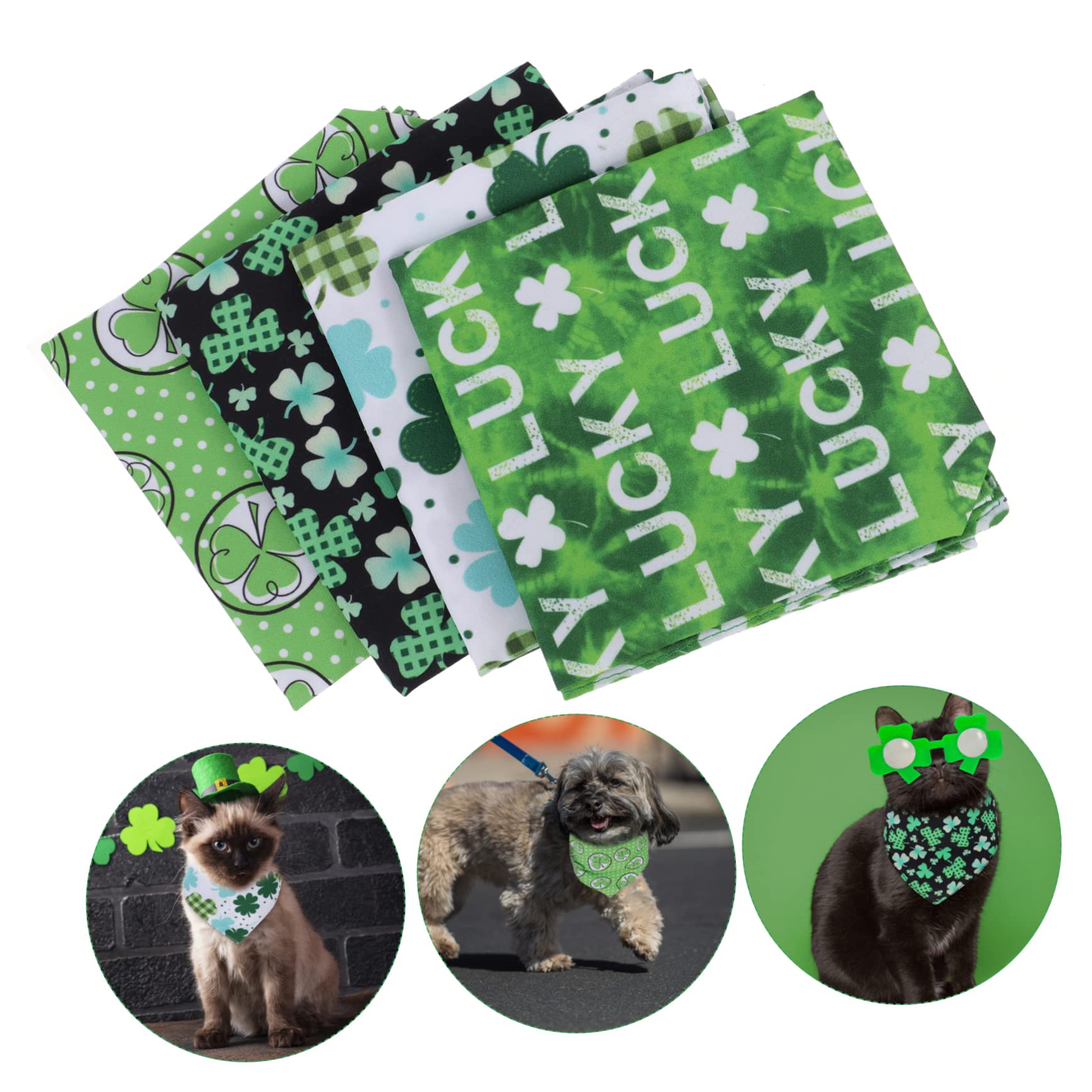Angoily 12pièces Bandanas pour Chiens Écharpes Créatives Et Adorables pour Animaux De Compagnie Accessoires Chics pour Chiens Et Chiots Idéales pour Événements Spéciaux Et