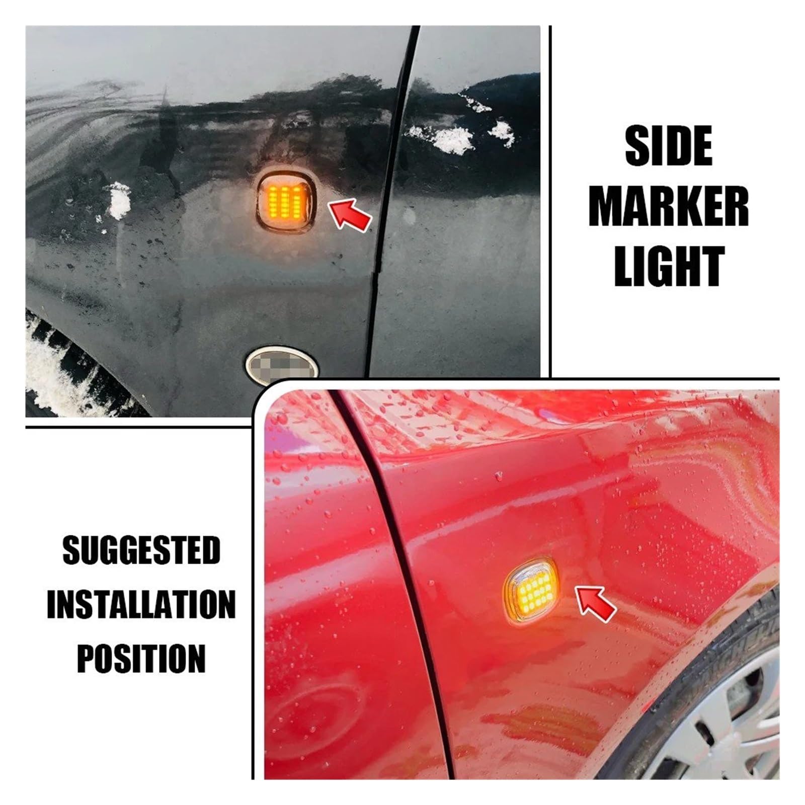 Dynamiczny kierunkowskaz do dynamicznej lampy obrysowej LED A3, A4, A8 D2, sekwencyjna lampa kierunkowskazu, wskaźnik lusterka bocznego (dynamiczny kryształ)
