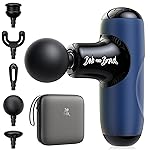 BOB AND BRAD Q2 Mini Massage Gun, Pocket-Sized Deep Tissue Massager, FSA Portable Percussion Muscle Massager Gun, Ultra Small & Quiet Travel Massage Gun for Pain Relief, HSA Eligible