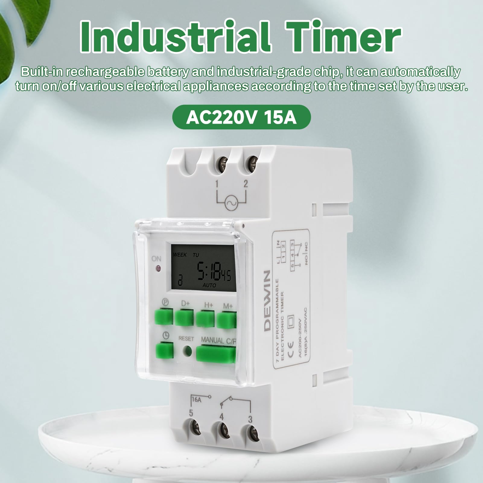 Timer Digitale Da Cucina ET-23 (Confezione Da 6): Display Ampio, Memoria Automatica E Magnete Fortissimo