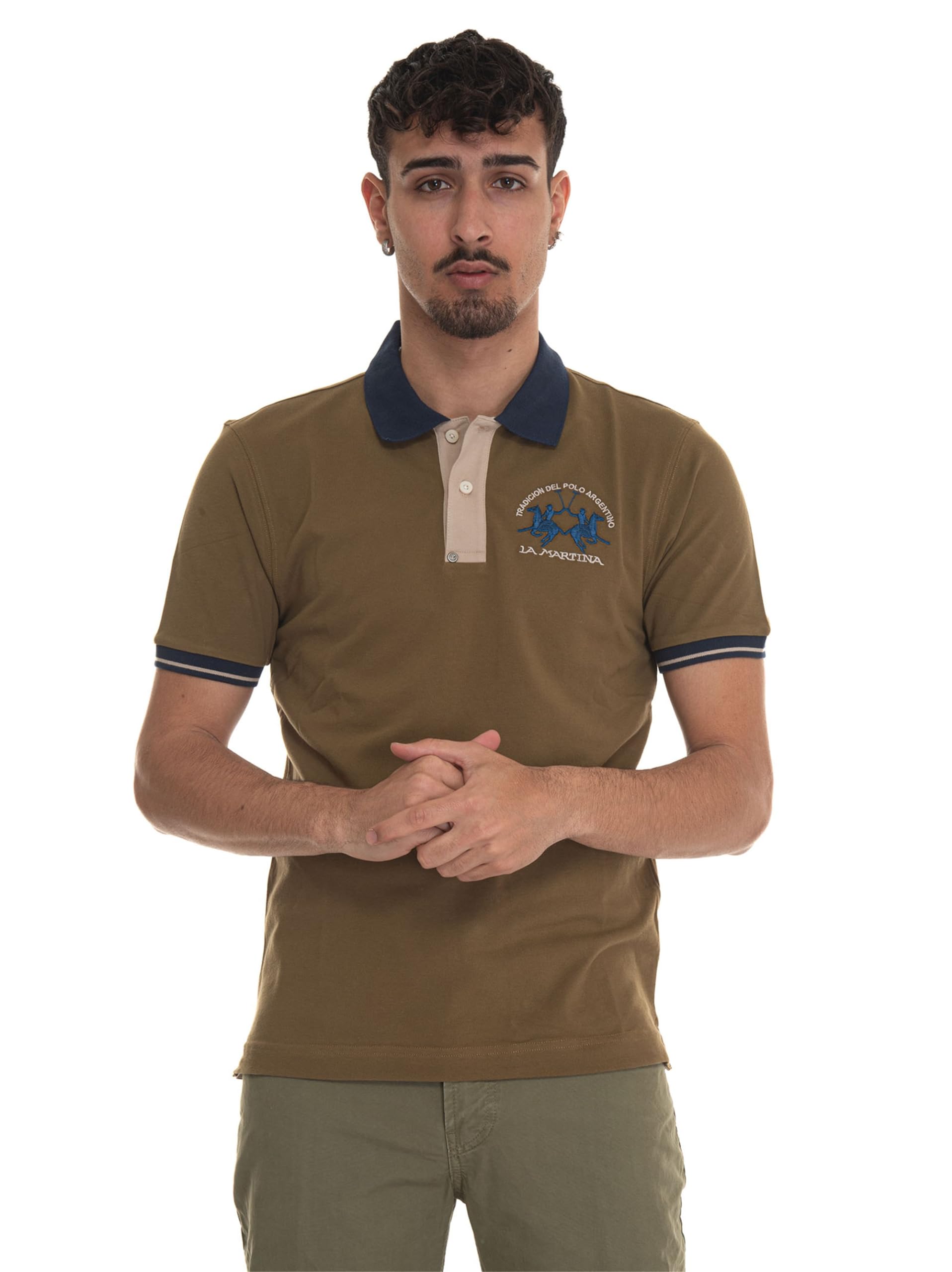 Polo LA MARTINA en coton multicolore taille XL pour homme - 6