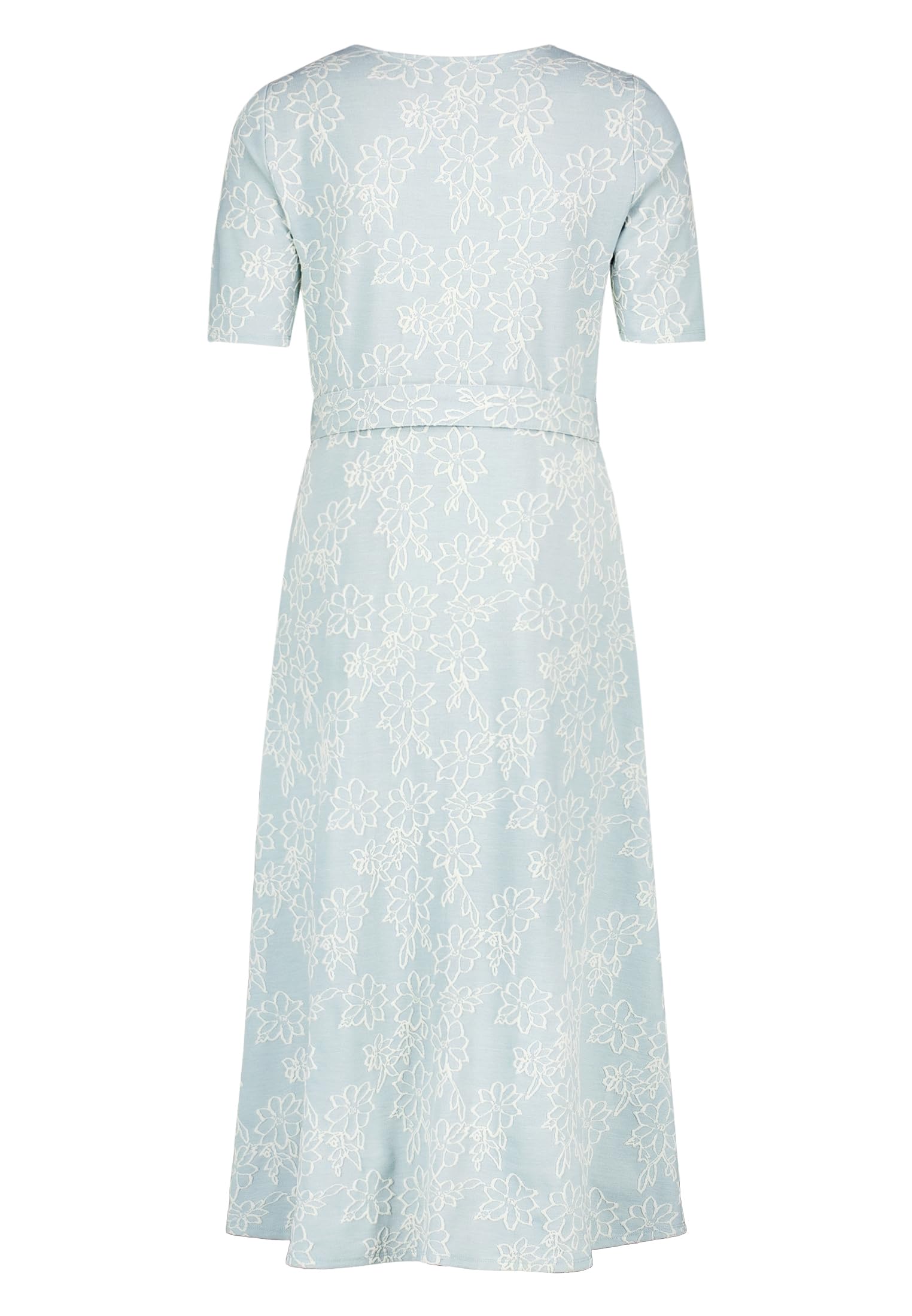 zero Damen Midikleid mit Gürtel