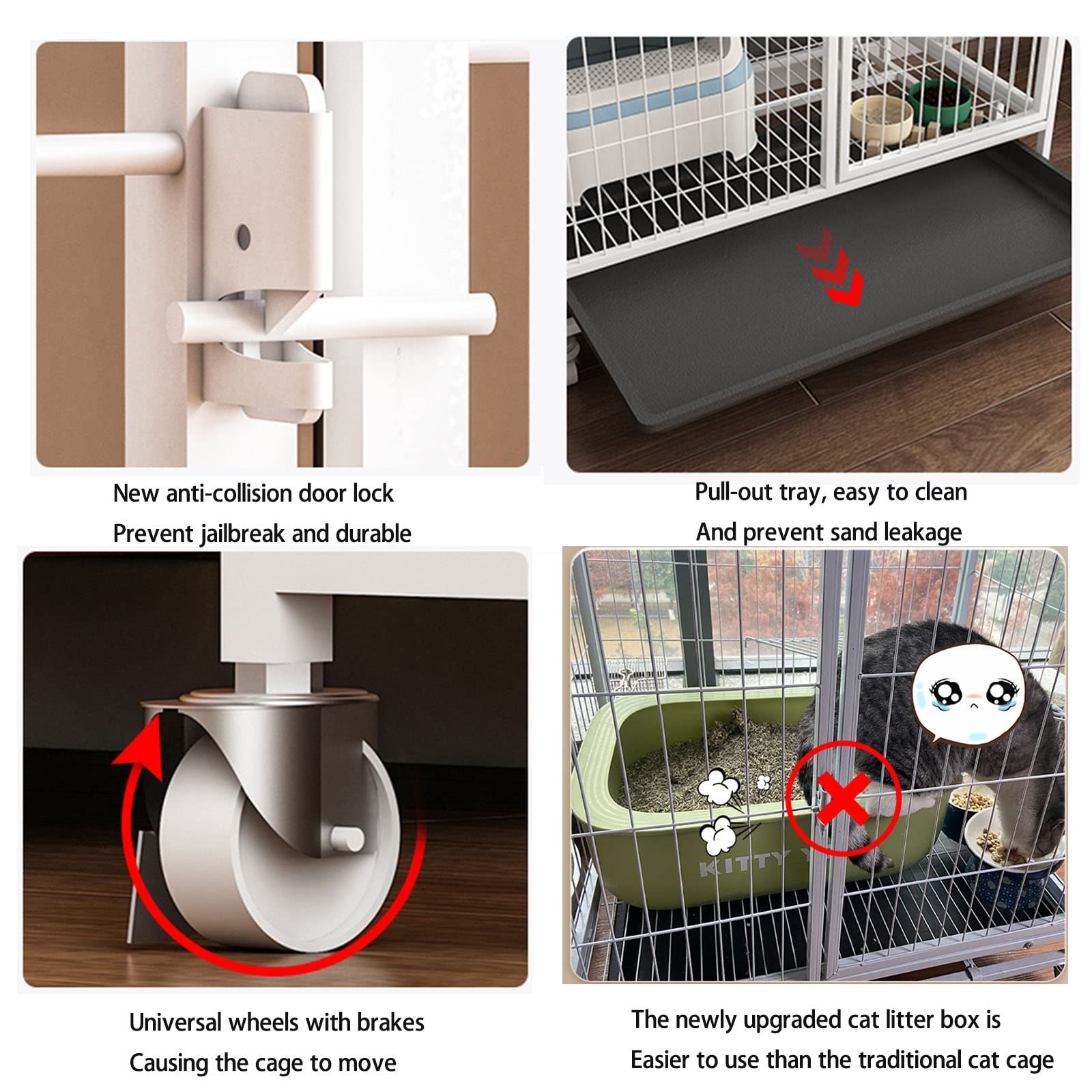 猫 フェレット 小動物 サークルゲージ Amazon.co.jp: 屋内用DIYフェレットベビーサークル - 猫ケージ トイレ
