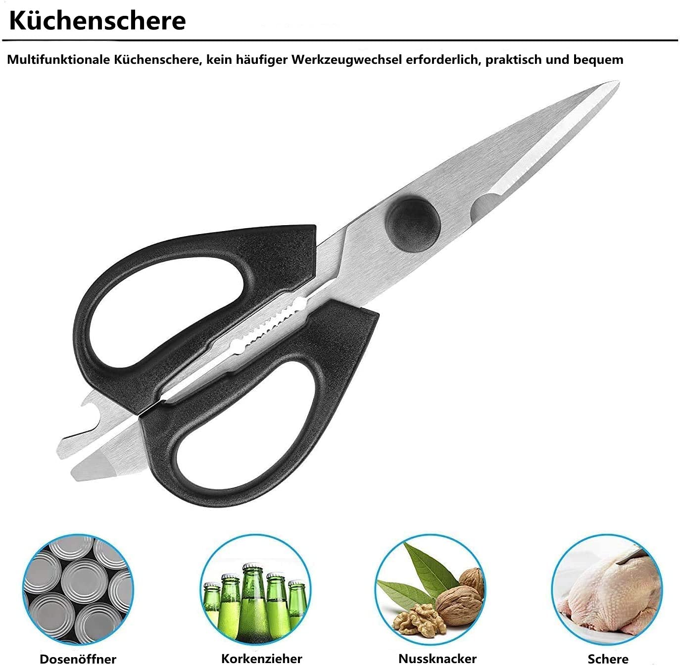 HOBO Messerset, Messerblockset 15 Stück, Küchenmesserset mit Santokumesser Kochmesser Brotmesser Schälmesser Steakmesser Anspitzer, Japanische Edelstahlmesser,Wasserwellentextur Farbiger Holzgriff