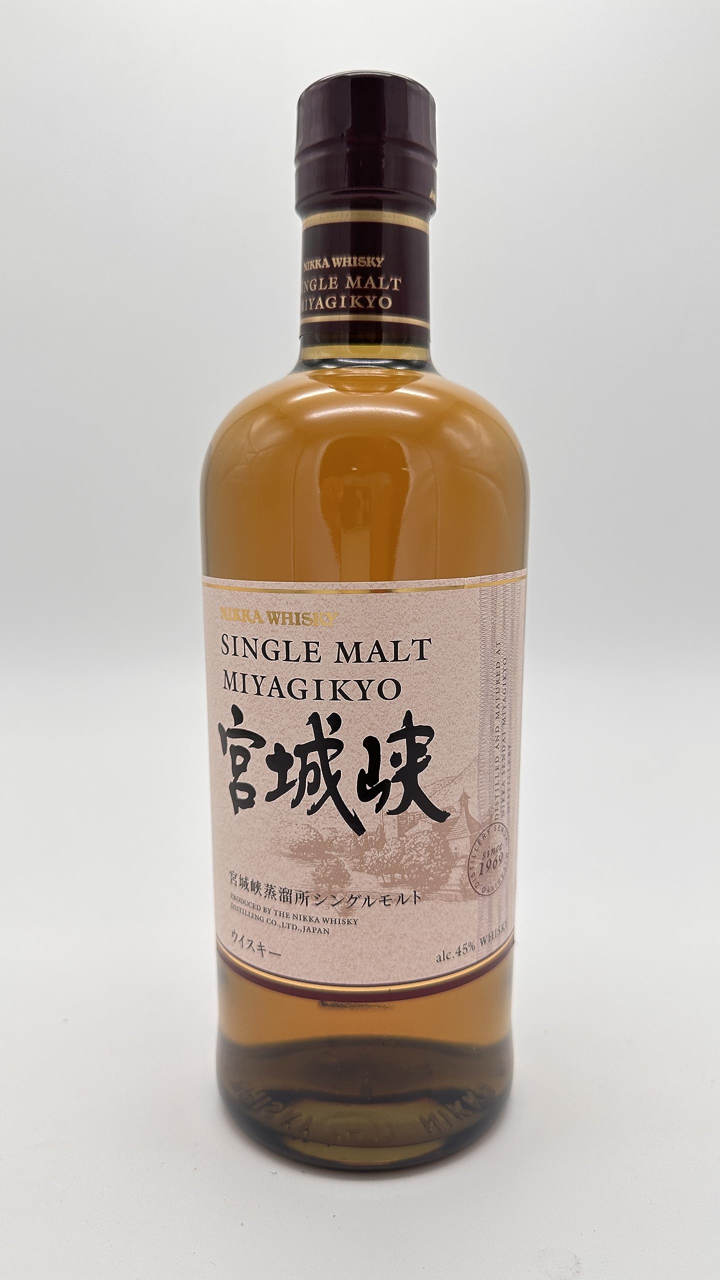 Amazon.co.jp: ニッカ シングルモルト ウイスキー宮城峡 45％ 700ml 箱 