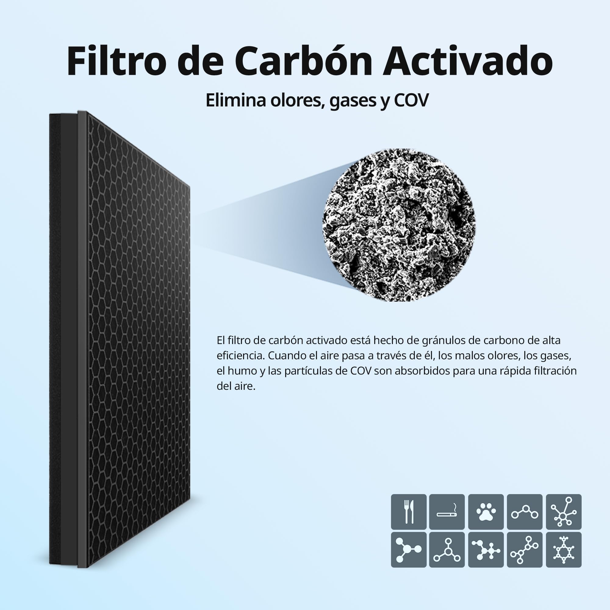 Coway Juego de filtros para purificador de aire AP-1220B Airmega Jet