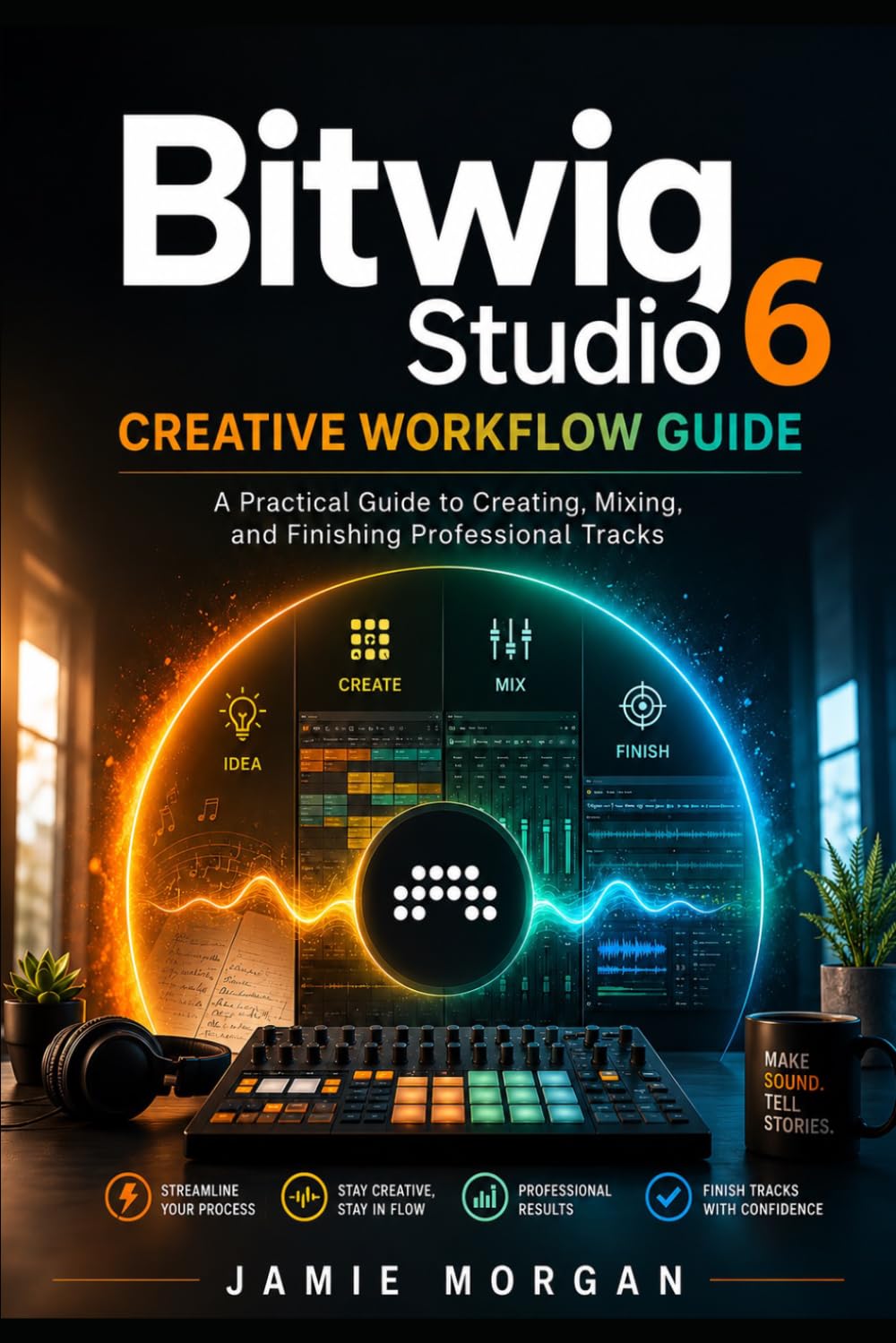 Bitwig Studio 6 Creative Workflow Guide: A Practical Guide to Creating, Mixing, and Finishing Professional Tracks