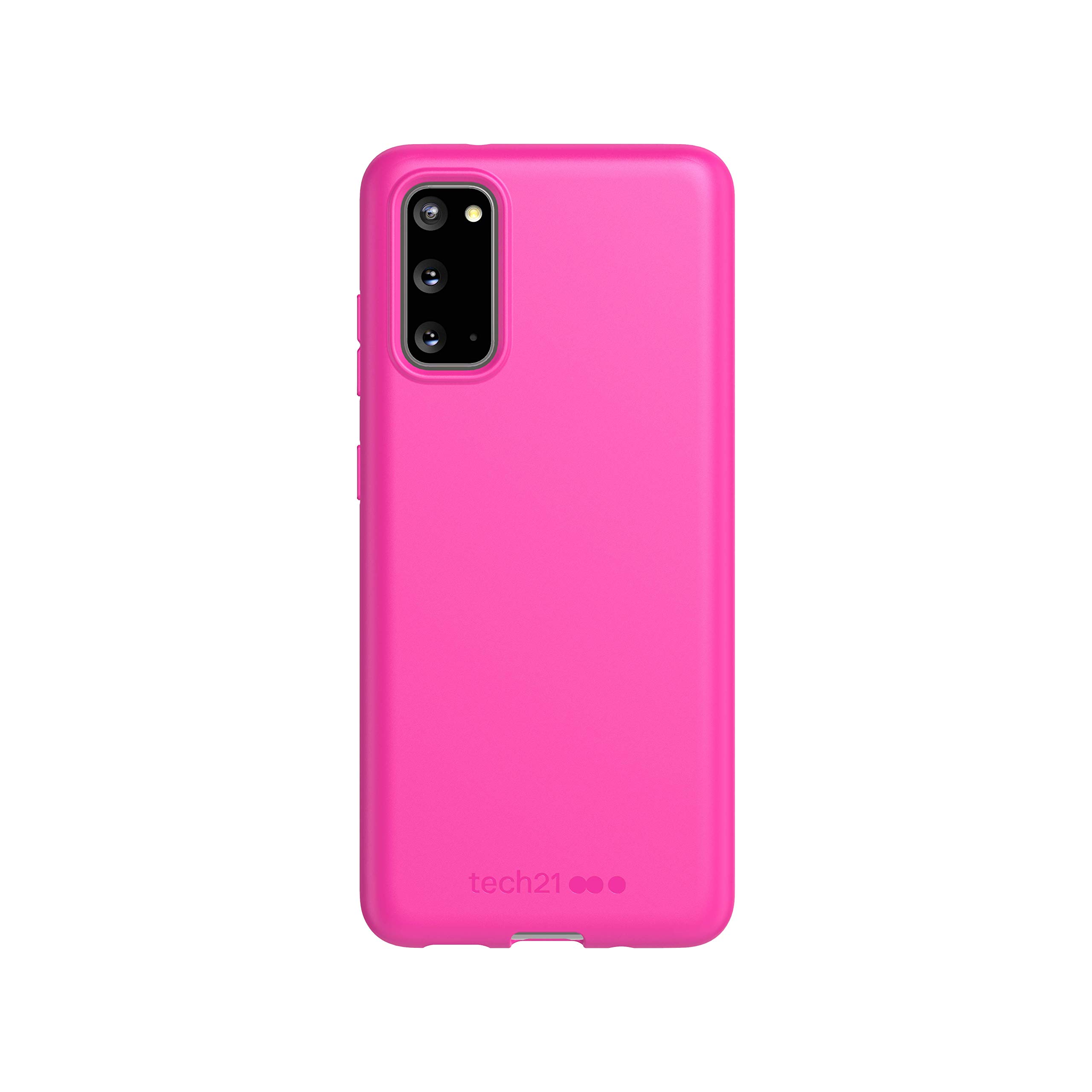 tech21 Studio Colour for Samsung Galaxy S20 5G Phone Case with Bacteria  Fighting Antimicrobial Properties and Drop Protection, Pink