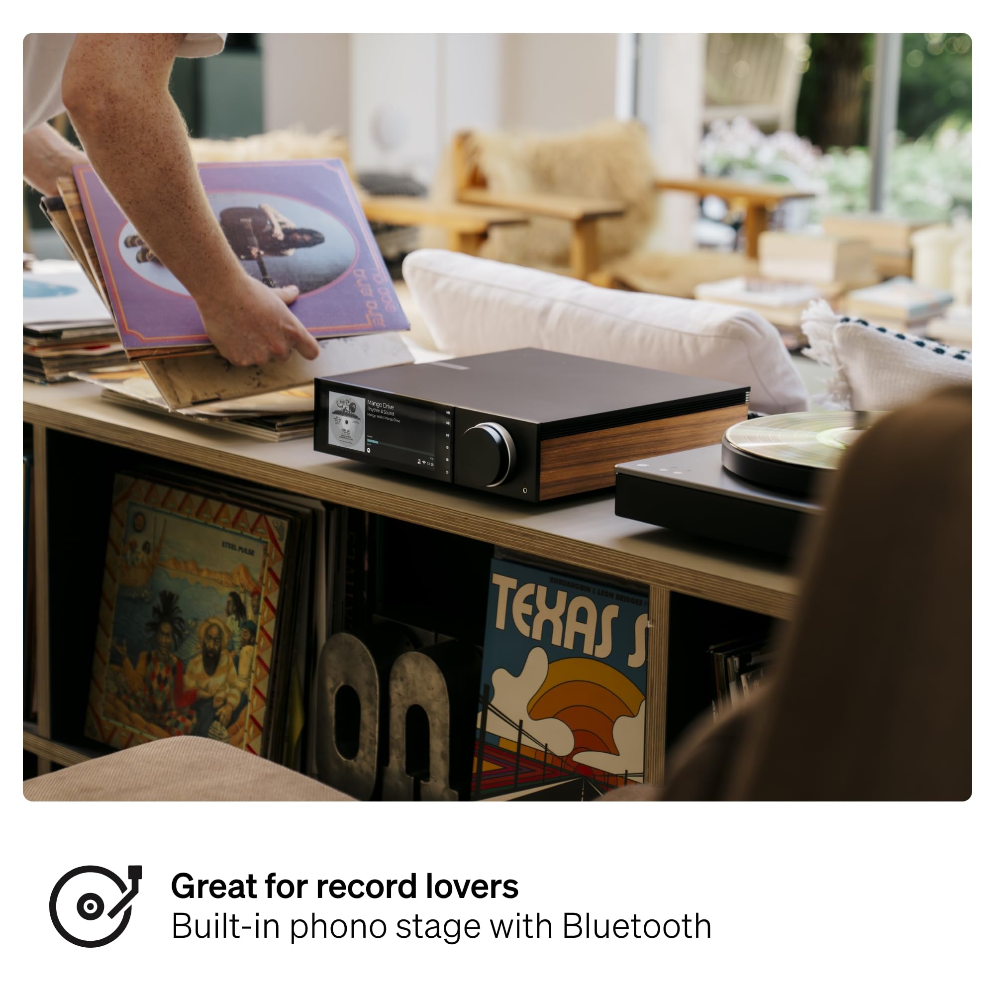 Cambridge Audio EVO 150 SE All-in-One-Verstärker Netzwerkplayer Bluetooth APX HD AirPlay 2 Chromecast HDMI ARC MM-Phonostufe ESS Sabre DAC