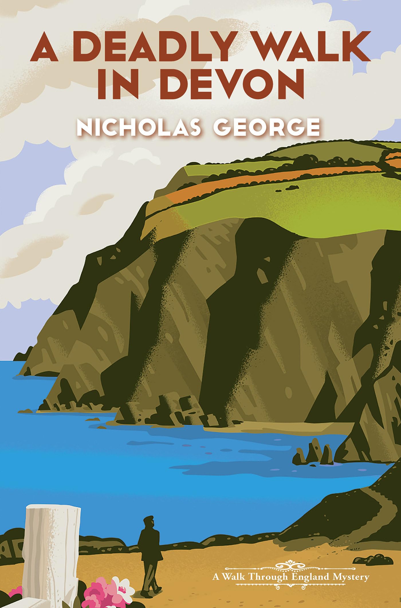 A Deadly Walk in Devon by Nicholas George (Paperback Book)