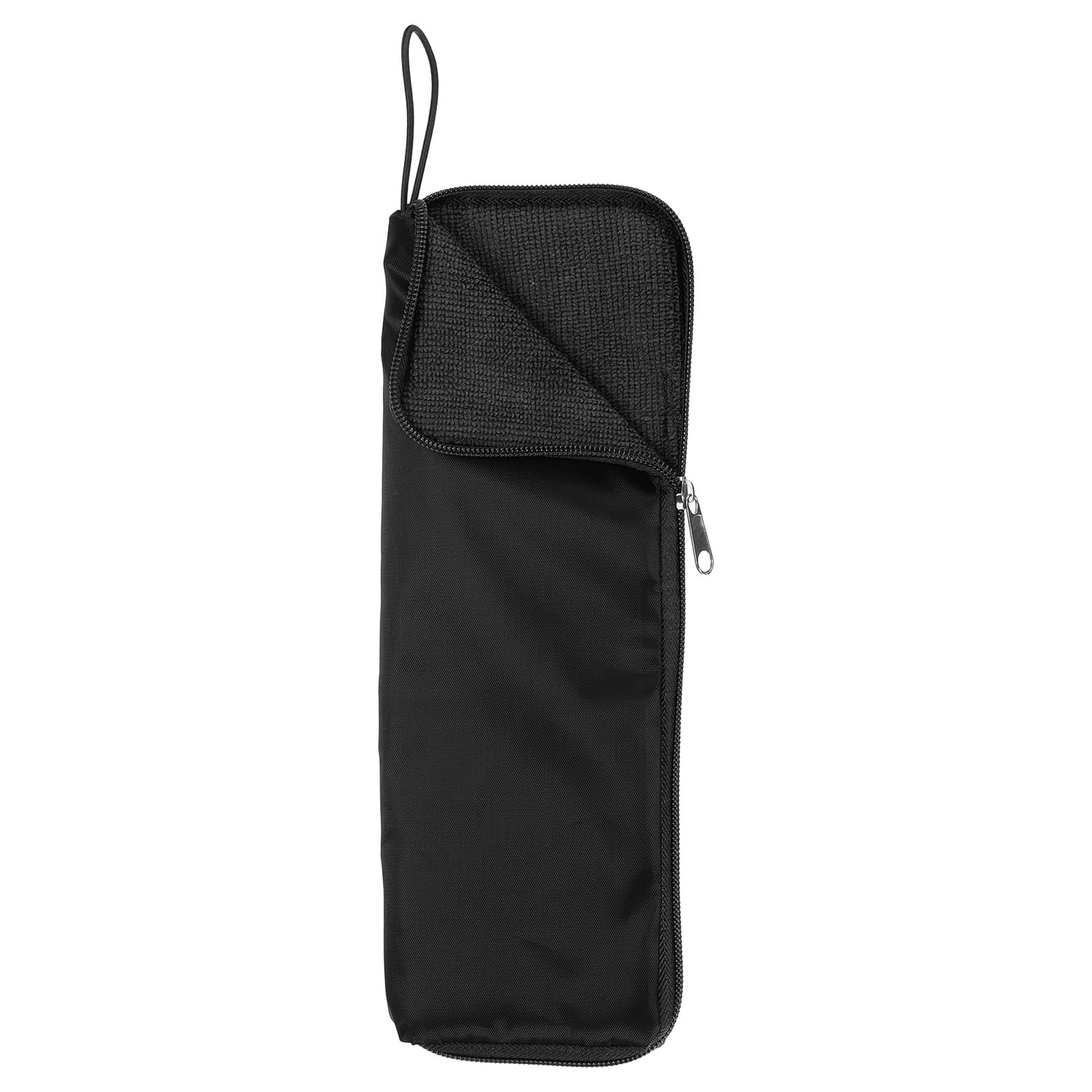 QUARKZMAN Etui na deszczowe parasole 30 x 10 cm Odwracalna osłona na składany parasol z ultralekkiej włókniny, przenośne i wodoodporne etui na podróże, do domu i na zewnątrz, czarne