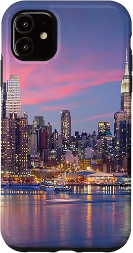 Funda para iPhone 11 New York City Skyline NYC