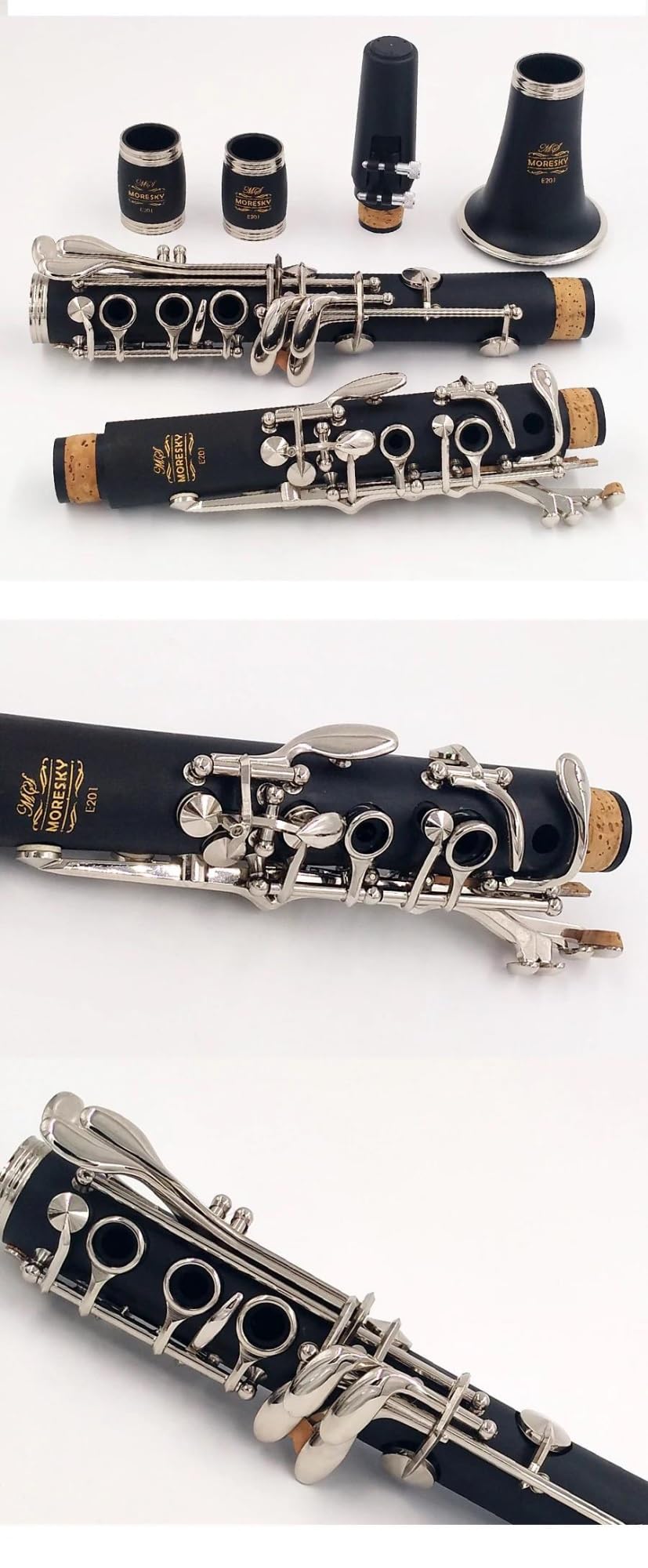 Clarinete De Profesional Clarinete | Tecla C, material de baquelita