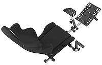 Vista 6 de OpenWheeler GEN3 Racing Wheel Simulator Stand Cockpit Black on Black Fits All Logitech G923 G29 G920 Thrustmaster Fanatec Wheels Compatible