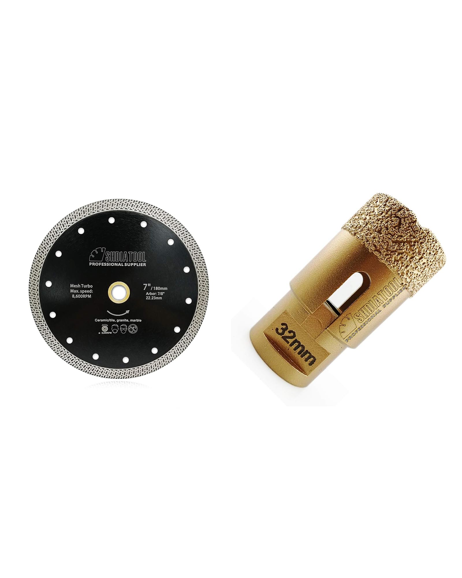 SHDIATOOL Disque à Tronçonner Diamant pour percer le granit dur sans casser la pierre