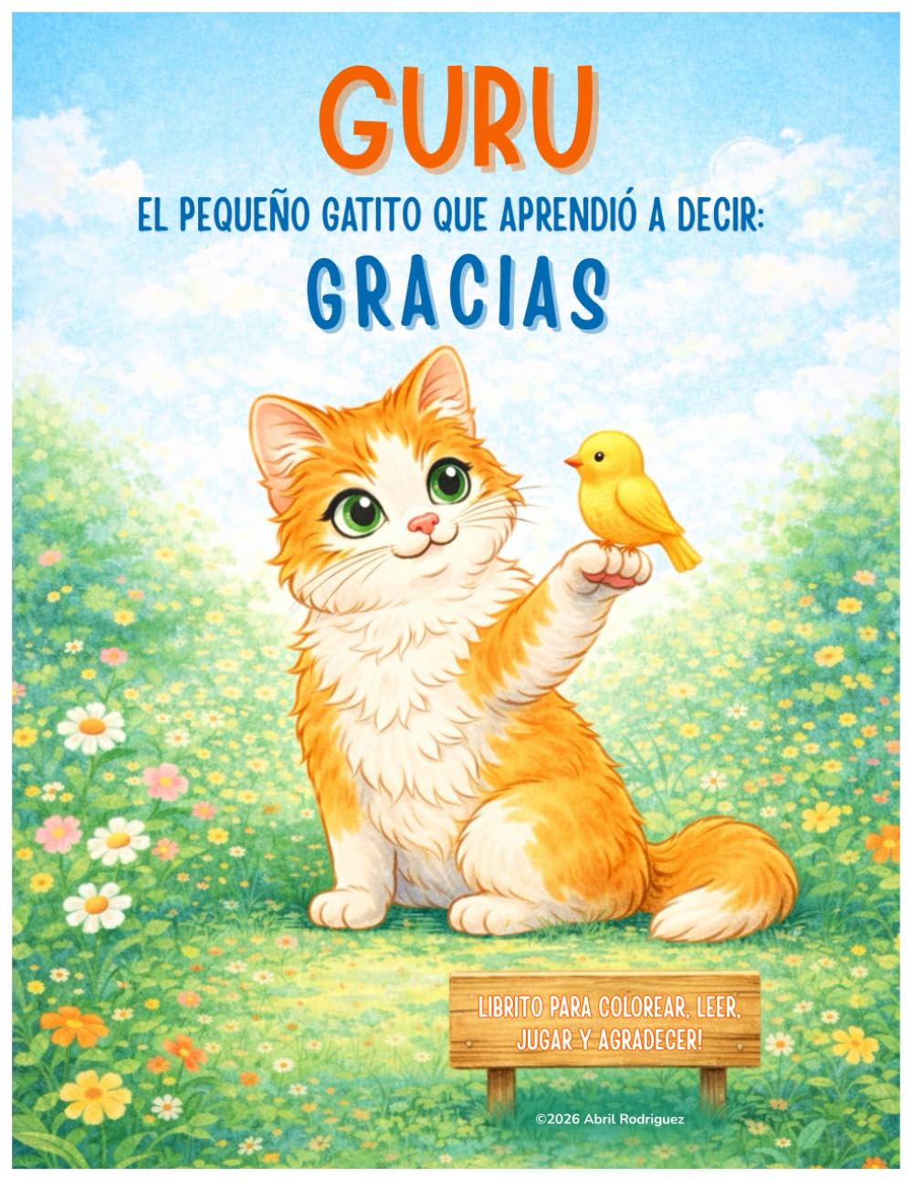 Guru, el pequeño gatito que aprendió a decir GRACIAS