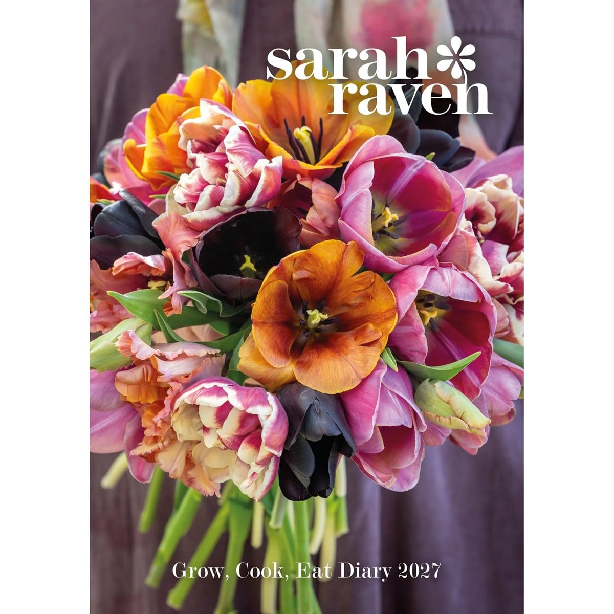 Carousel Worldwide 2027 Sarah Raven’s Grow Cook Eat in Art Diary, Week to View, Deluxe Wire-O