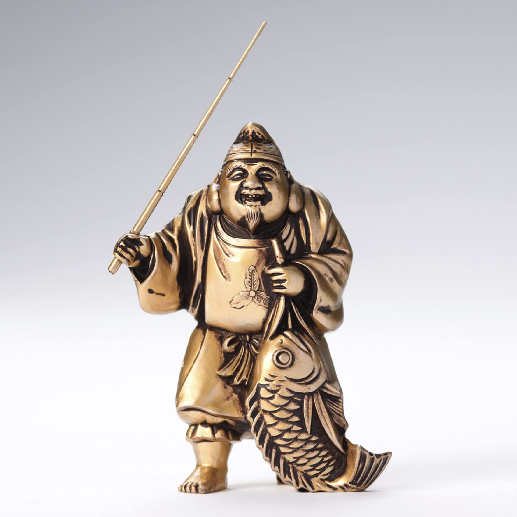 Amazon | 高岡銅器 合金製 七福神 (七福神セット 木台付) | 仏像 通販