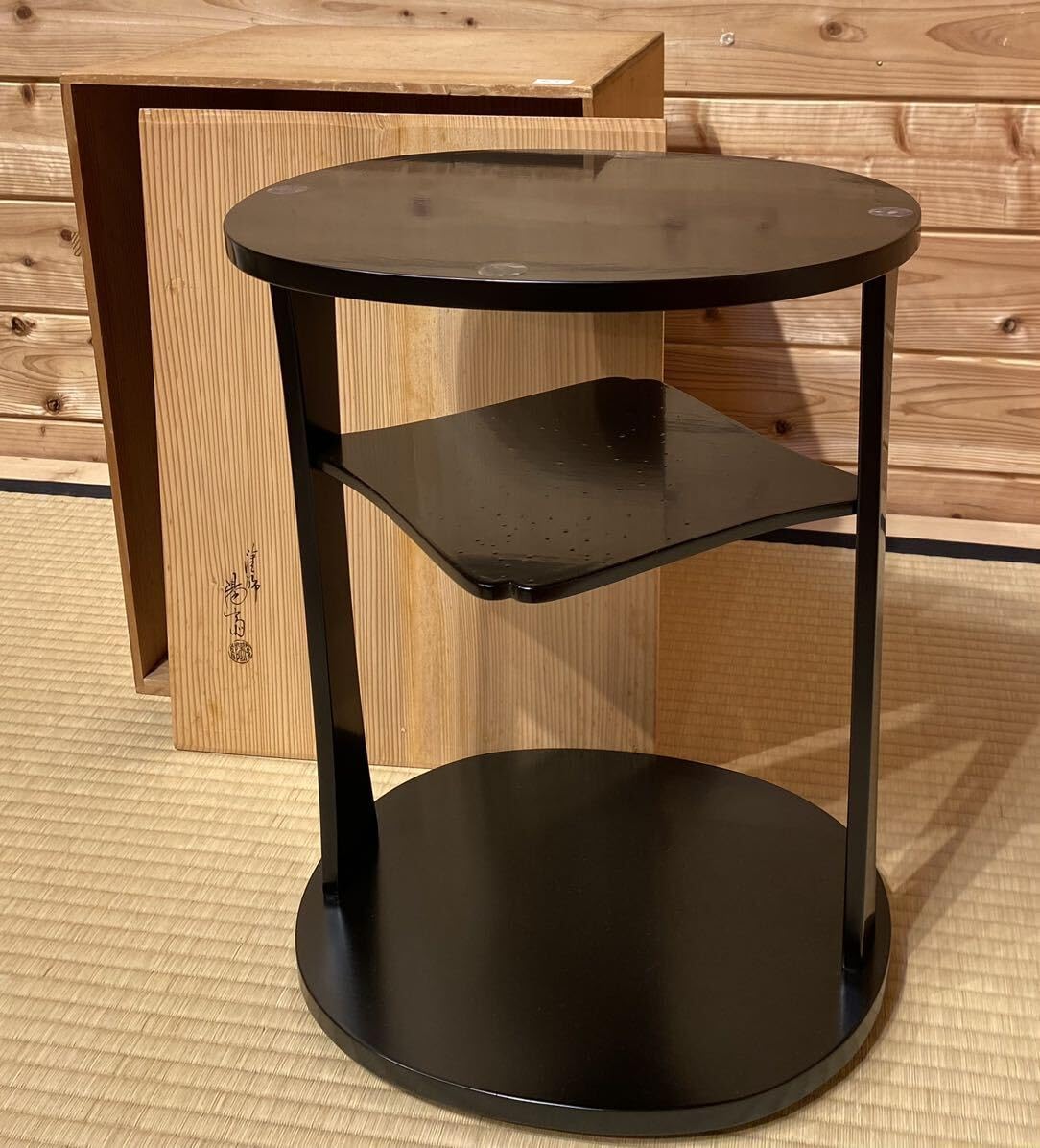 ほぼ未使用 茶道具 南斎造 青貝象嵌 2段式 七宝卓 裏千家 共箱 Amazon.co.jp: 茶道具 南斎造 青貝象嵌 2段式 七宝卓 裏千家 共