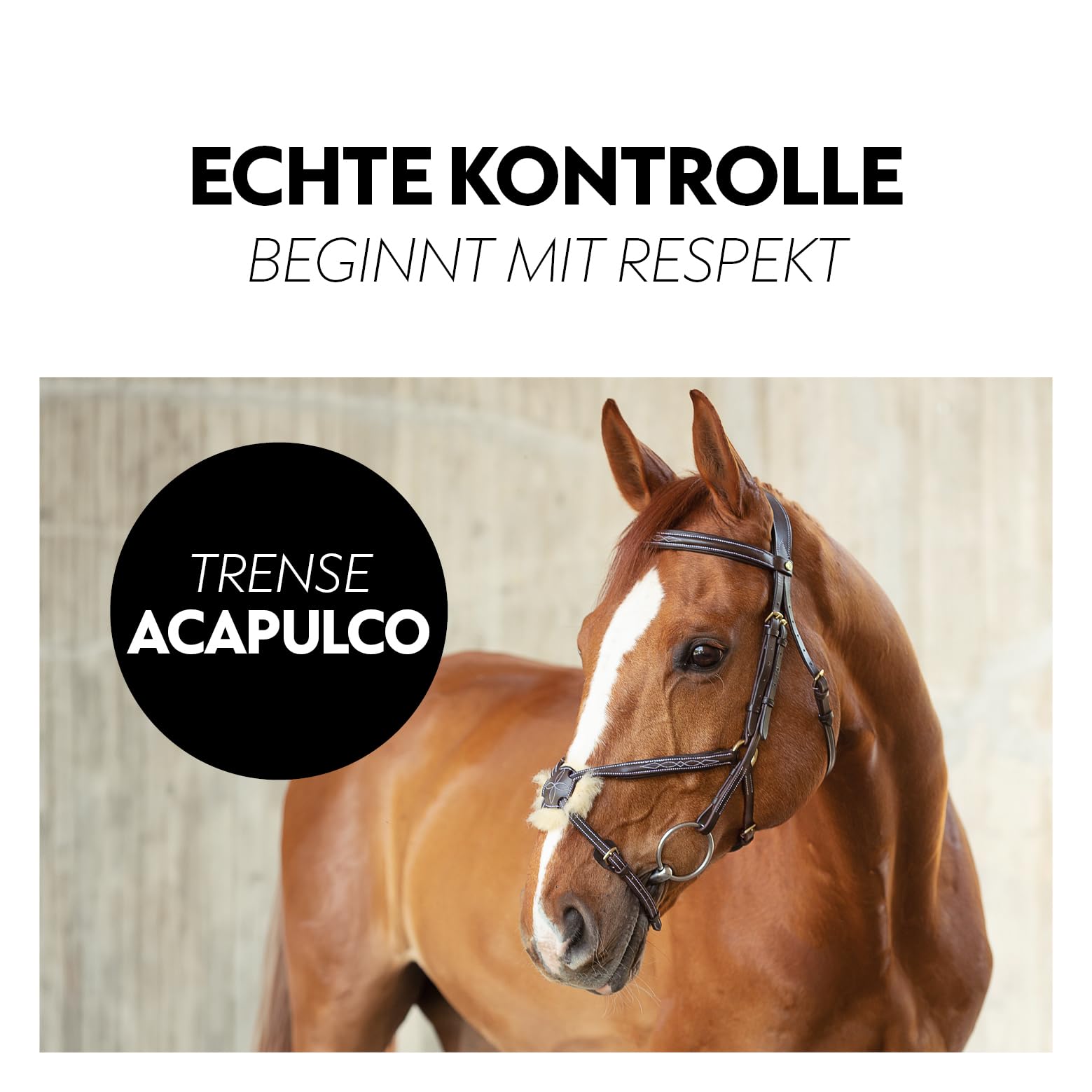 SUNRIDE cabezada Mexicana para Caballo (Acapulco) con riendas – Cuero Genuino Suave – anatómica, Ajustable – Acolchado Extra – con Borrego – Hecha a Mano – Acero Inoxidable(Full, marrón)