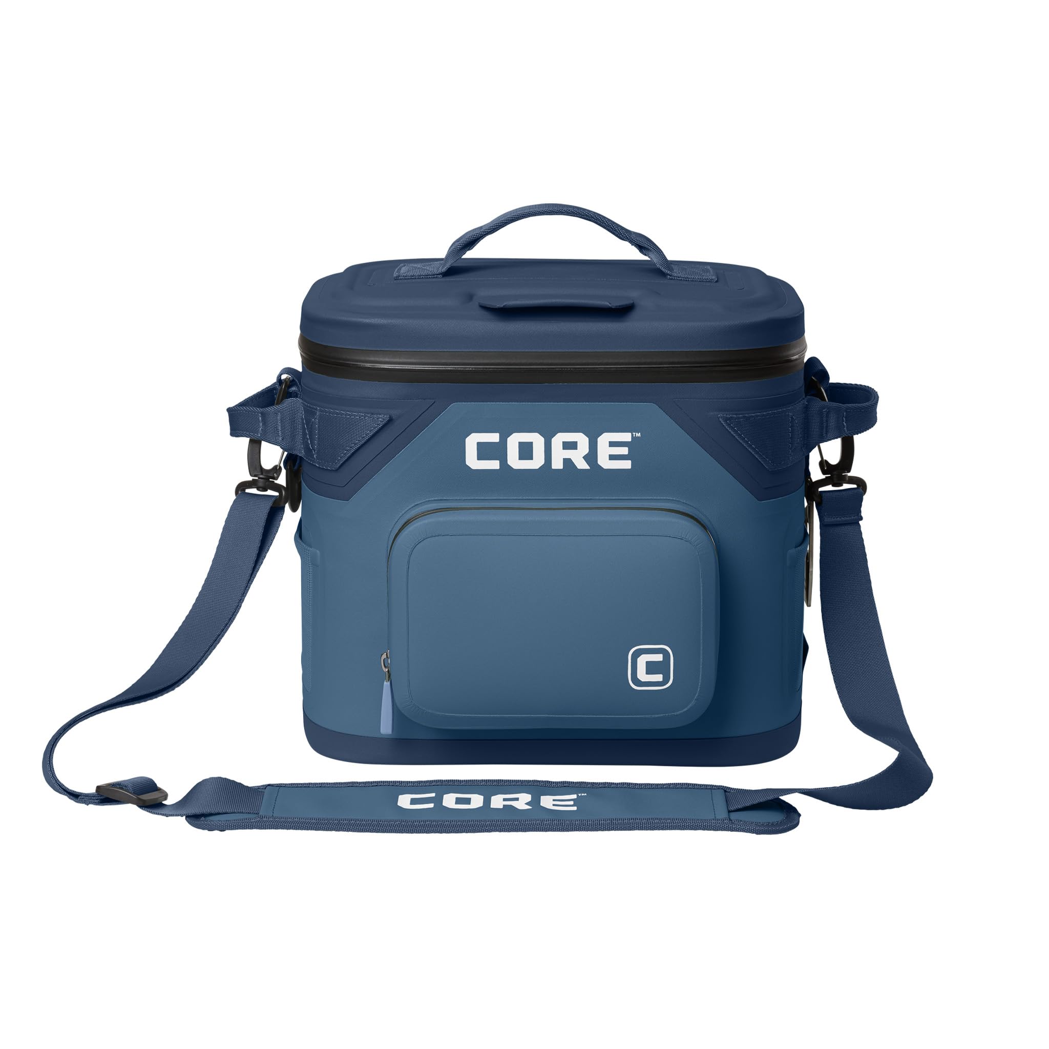 CORE Magnetic Leak Proof Soft Cooler with Waterproof Zipper | Insulated Bag Portable Ice Chest Box | Best Soft Cooler for Food &amp; Beverages for Tailgating, Car Camping, Travel, and Family Beach Picnics