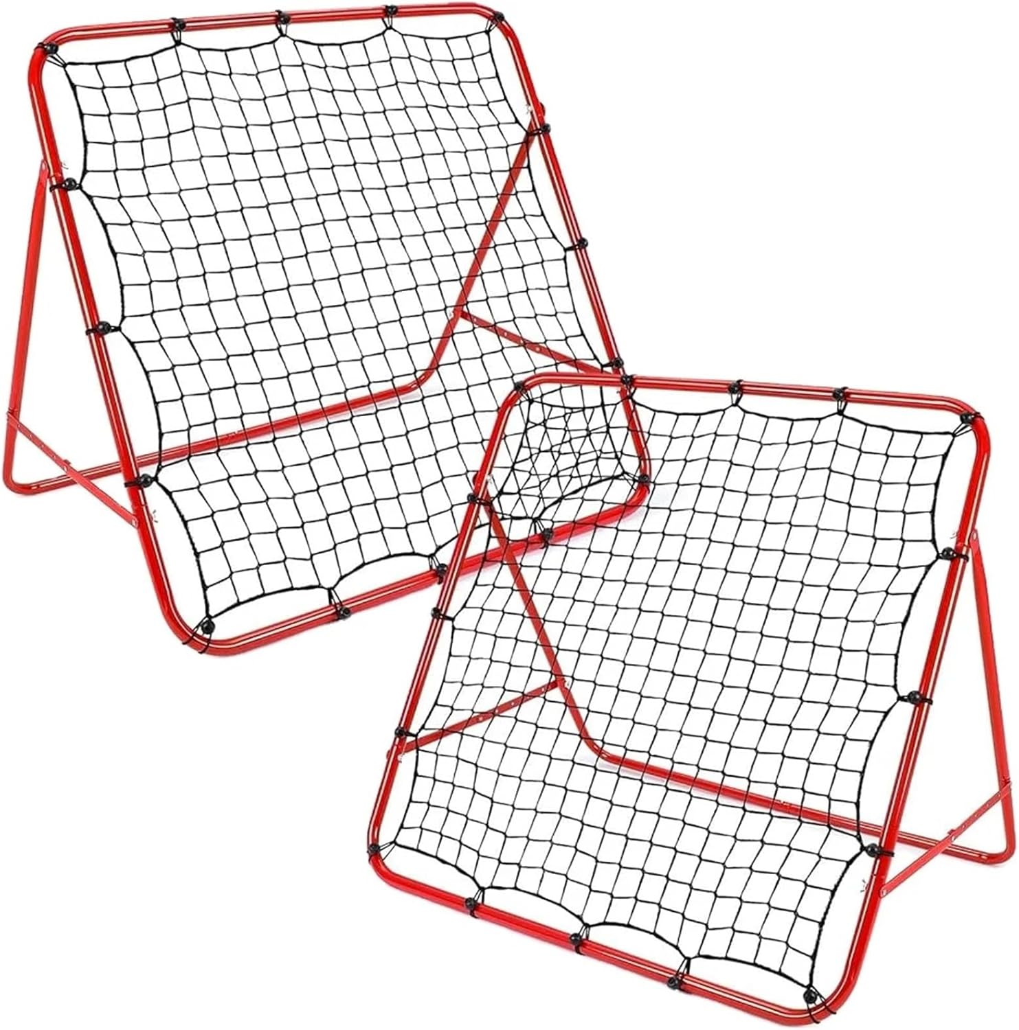 Soccer Rebounder Net Soccer Training Equipment Foldable Passing Practice Goal Target Football Rebounder Net