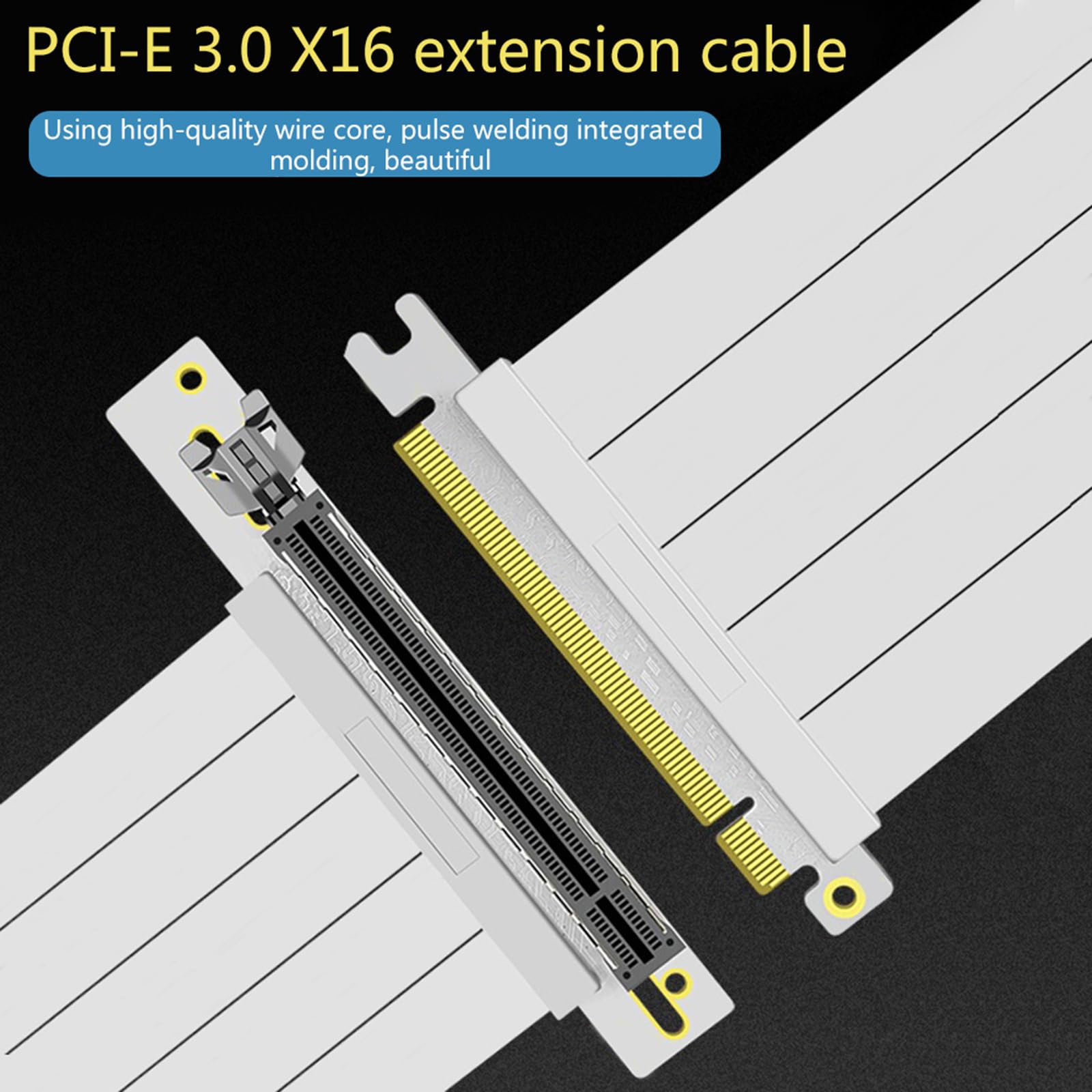 Soporte Vertical para Tarjeta gráfica Soporte para GPU PCIE4.0 X16 Diseño de Mejorado Fácil instalación para Placas Base y Carcasas Anchas Soporte para Tarjeta gráfica