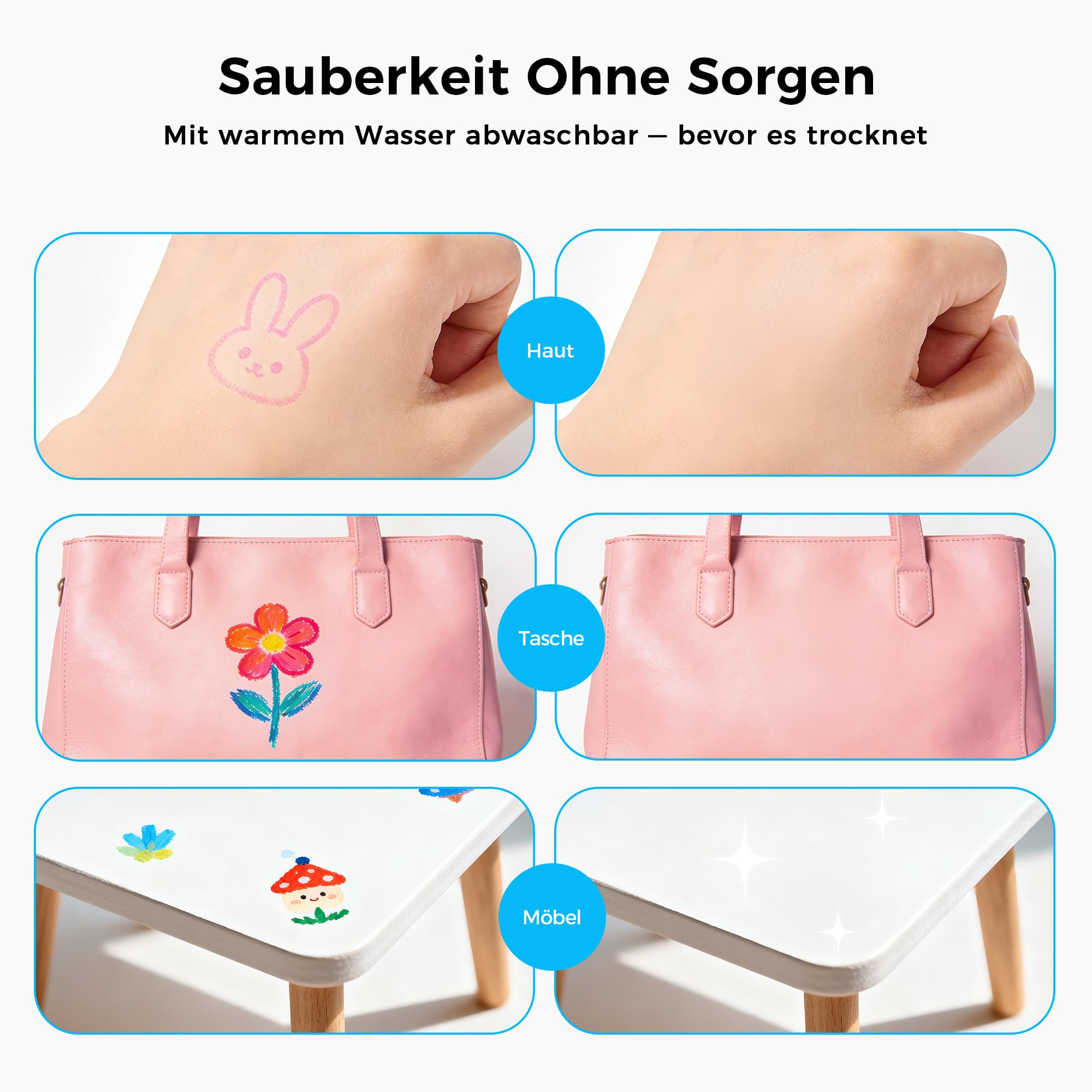 Tongfushop 240 Farben Acrylstifte Set, Acrylmarker mit Pinselspitze, Automatischer Tintenkontrolle – Deckend, Ungiftig für Stein, Keramik, Holz, Leinwand – Mega Set für Künstler & DIY Kreative