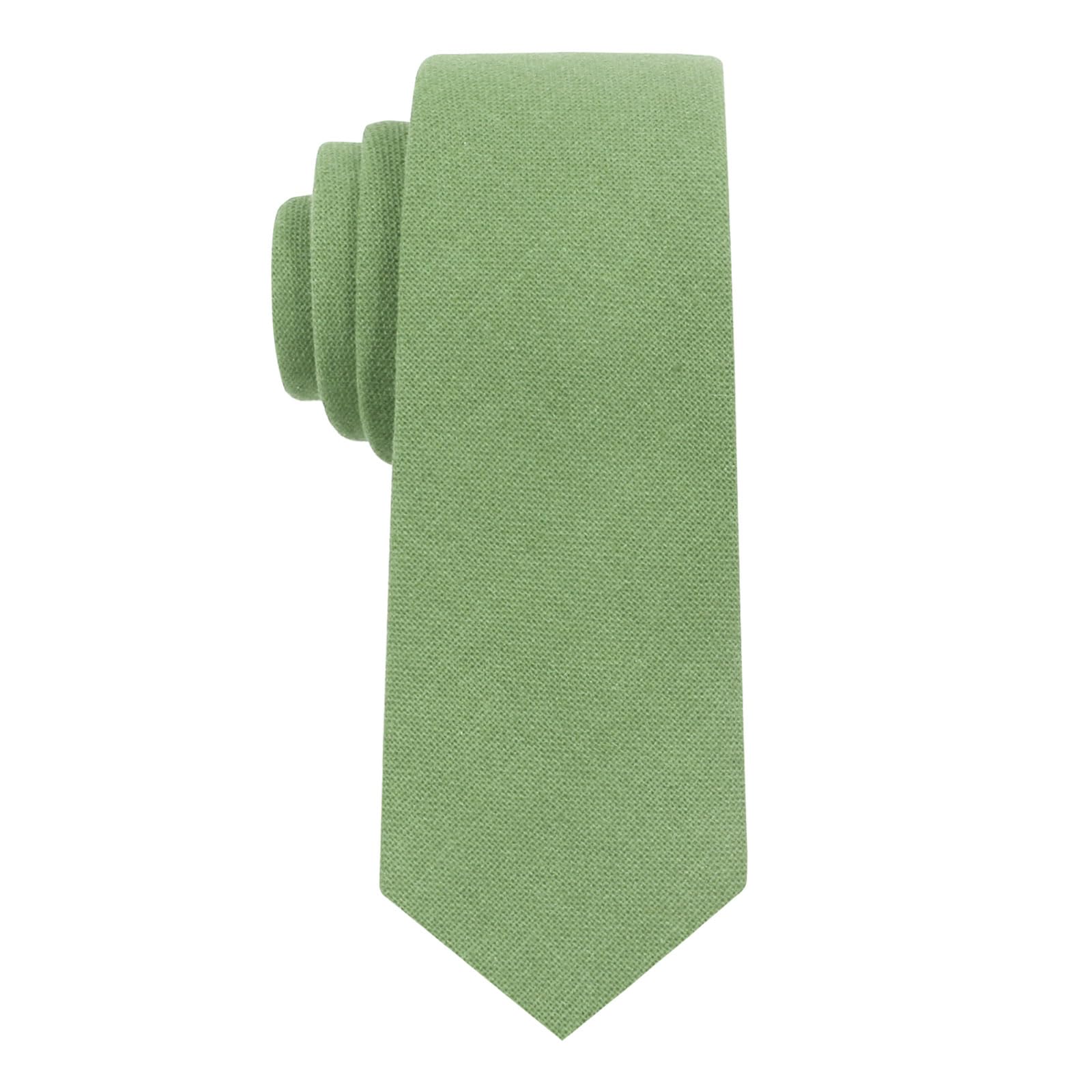 Mantieqingway Mens Skinny Ties,2.56" Cotton Neckties Striped Plaid Ties for Groom Groomsmen Wedding Party Christmas