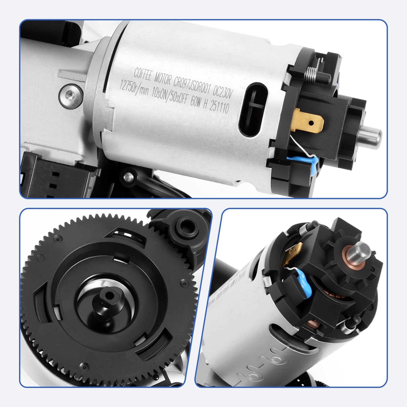 Coffee Grinder Motor Fit for Philips EP1221 2121 2124 2136 3146 5144 Espresso Machine - Coffee Maker Machine Grinder Motor DC230V 60W product thumbnail 6
