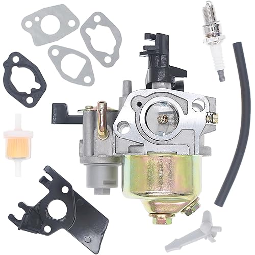 GX160 GX200 Carburetor for Honda GX120 GX140 GX160 GX168 GX200, 5.5HP 6.5HP 16100-ZH8-W61 Carb, Compatible with Go Karts, Pressure Washers, Water Pumps