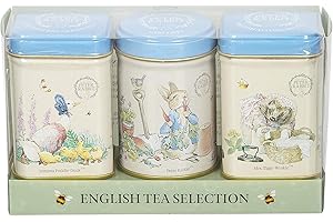 Exquisite Peter Rabbit Tea Tin Trio: A Delightful Gift for Tea Enthusiasts