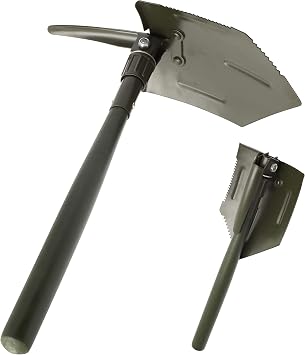 CAO Folding Camping Shovel Green Spike