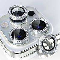 Vista 21 de Choiche Compatible para iPhone 16 Pro/iPhone 16 Pro Max Protector de Lente de Cámara, Vidrio Templado 9H Protector de Pantalla de Cubierta de Cámara