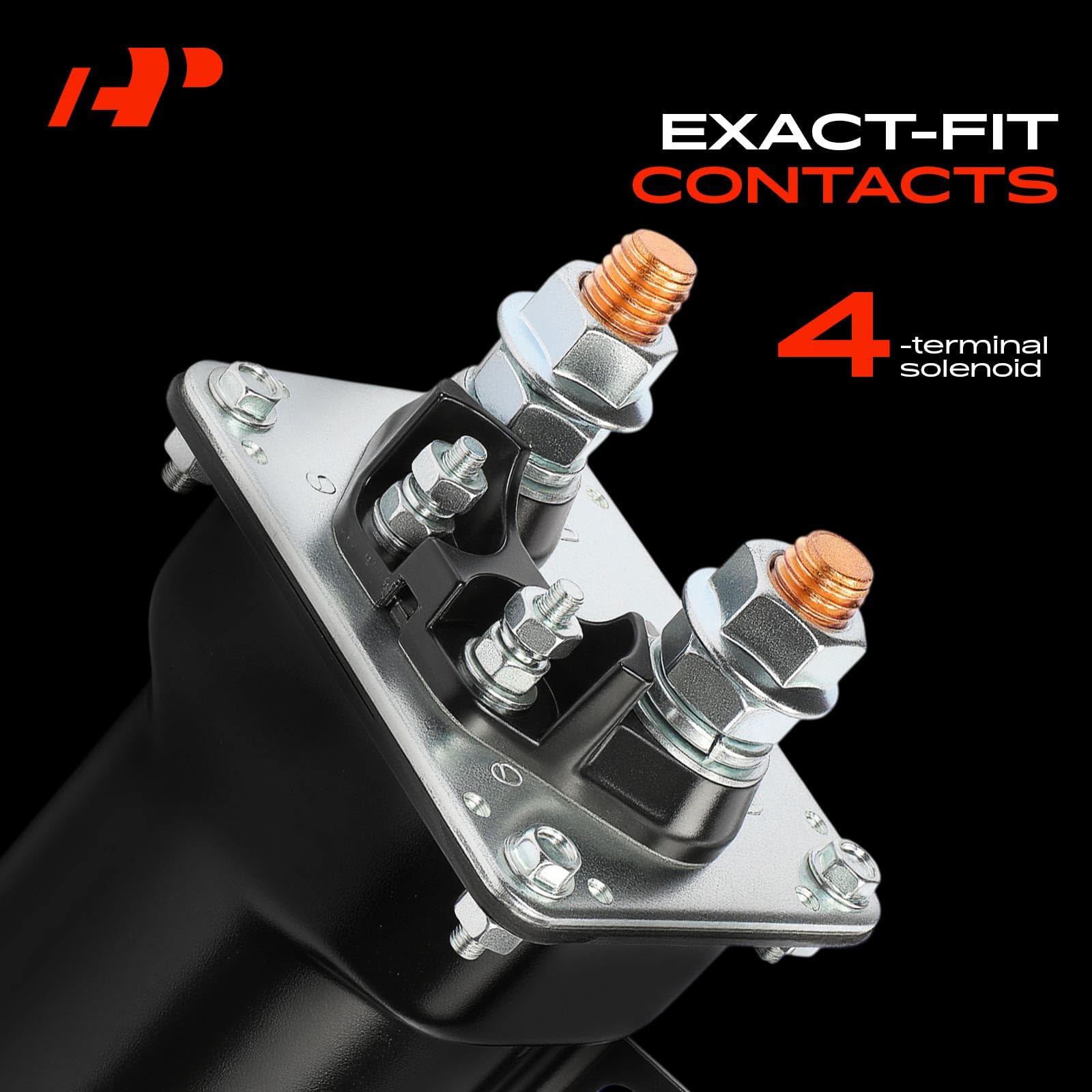 A-Premium Solenoide de arranque de 24 V | Compatible con el modelo Remy 50MT