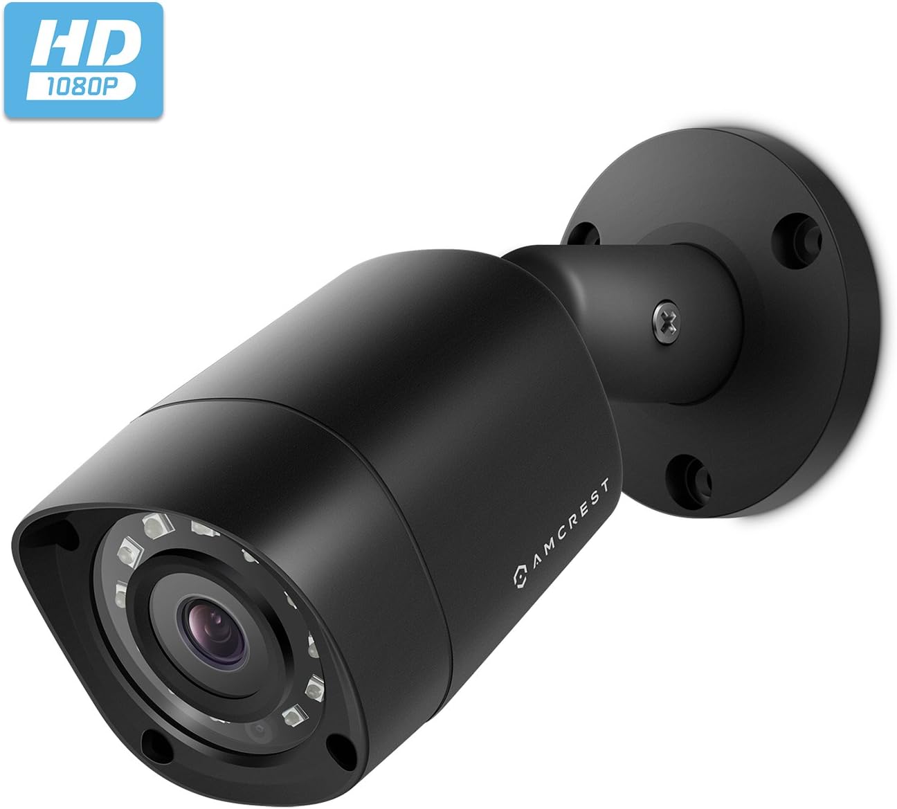 Amcrest Full HD 1080P 1920TVL Bullet Outdoor HDCVI Security Camera, 2MP 1920×1080, 98ft Night Vision, Metal Housing, 3.6mm Lens 90° Viewing Angle, Black (REP-AMC1081BC36-B) (Renewed) Amcrest Full HD 1080P 1920TVL Bullet Outdoor HDCVI Security Camera, 2MP 1920×1080, 98ft Night Vision, Metal Housing, 3.6mm Lens 90° Viewing Angle, Black (REP-AMC1081BC36-B) (Renewed)