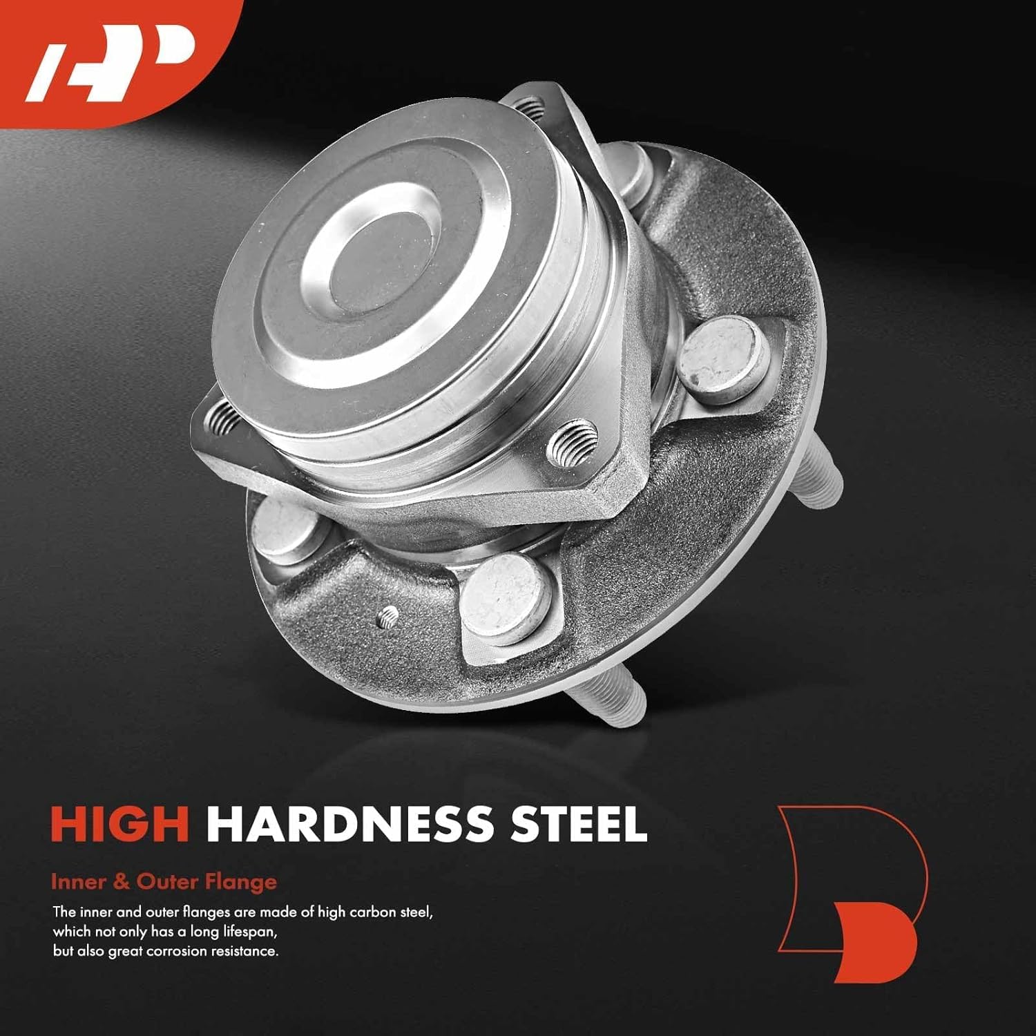 A-Premium 2 x Front Wheel Bearing and Hub Assembly Compatible with Chevrolet Camaro 2017-2021 & Cadillac ATS 2016-2019, CT6 2016-2019, CTS 2016-2019 & Buick Envision 2019-2020, with 5-Lug