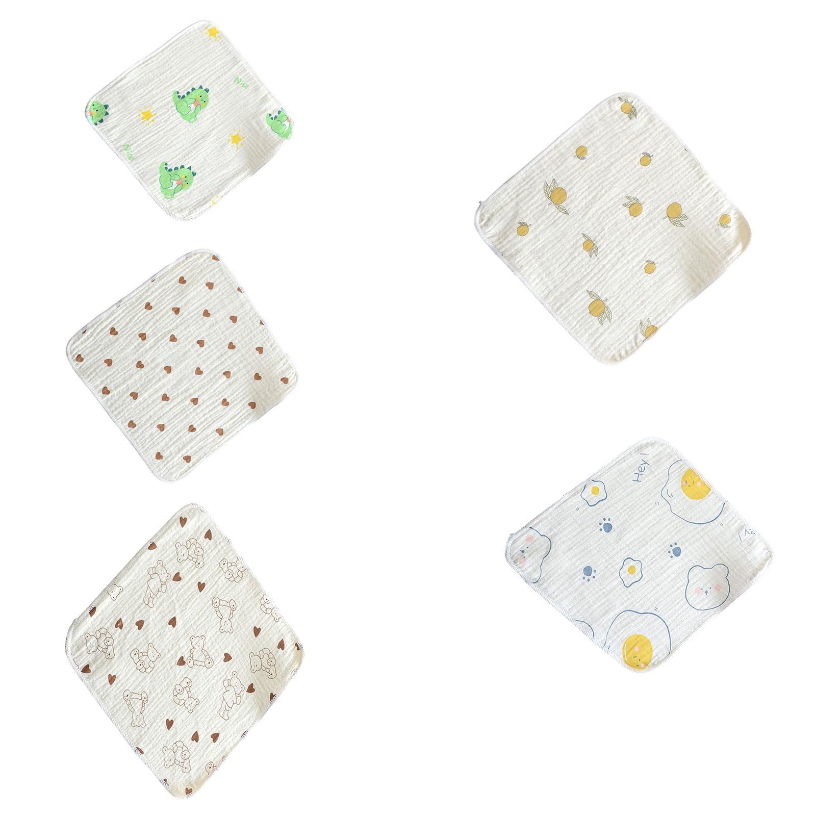 ZEPFJHE Bath Towels Craft of Cotton Gauze Ideal for Infants and Delicate Skin Face Towel Sensitive Skin Washcloth